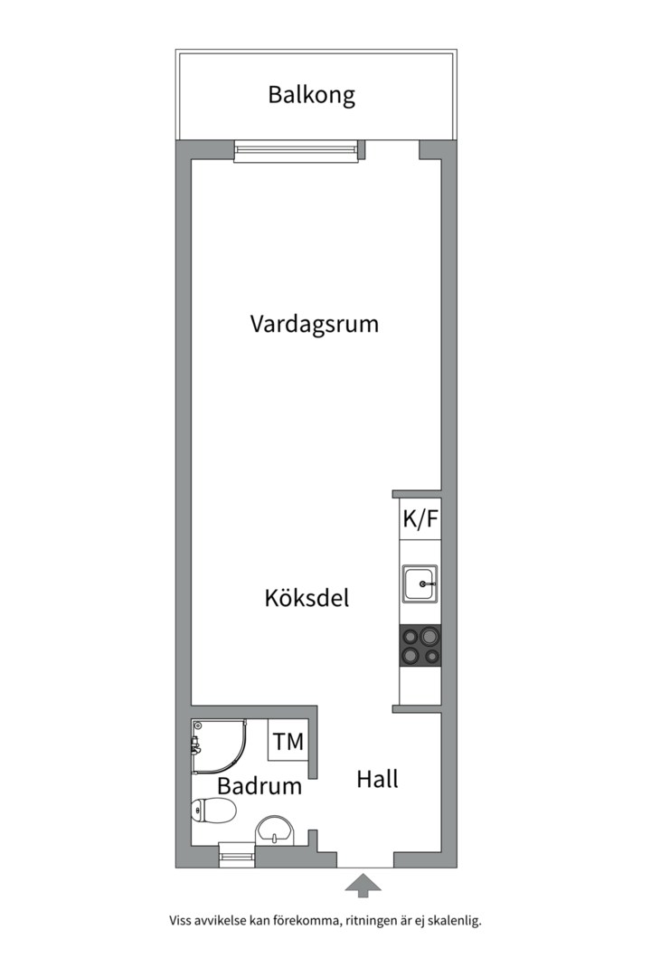 Planlösning från Torggatan 4B, Kommande i Saltsjöbaden, Nacka