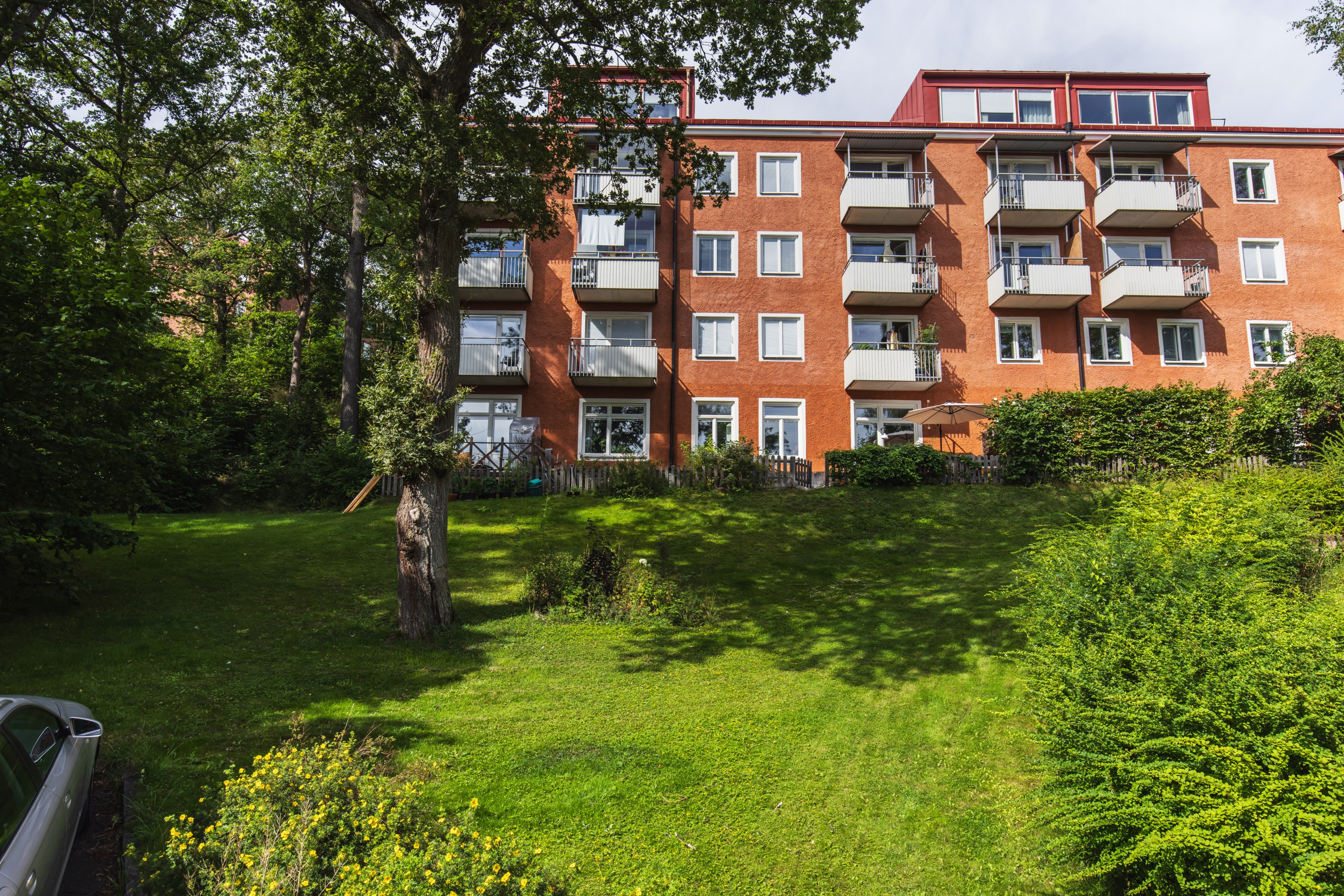 Bostadsbild från Ugglevägen 32B, Kommande i Saltängen, Nacka