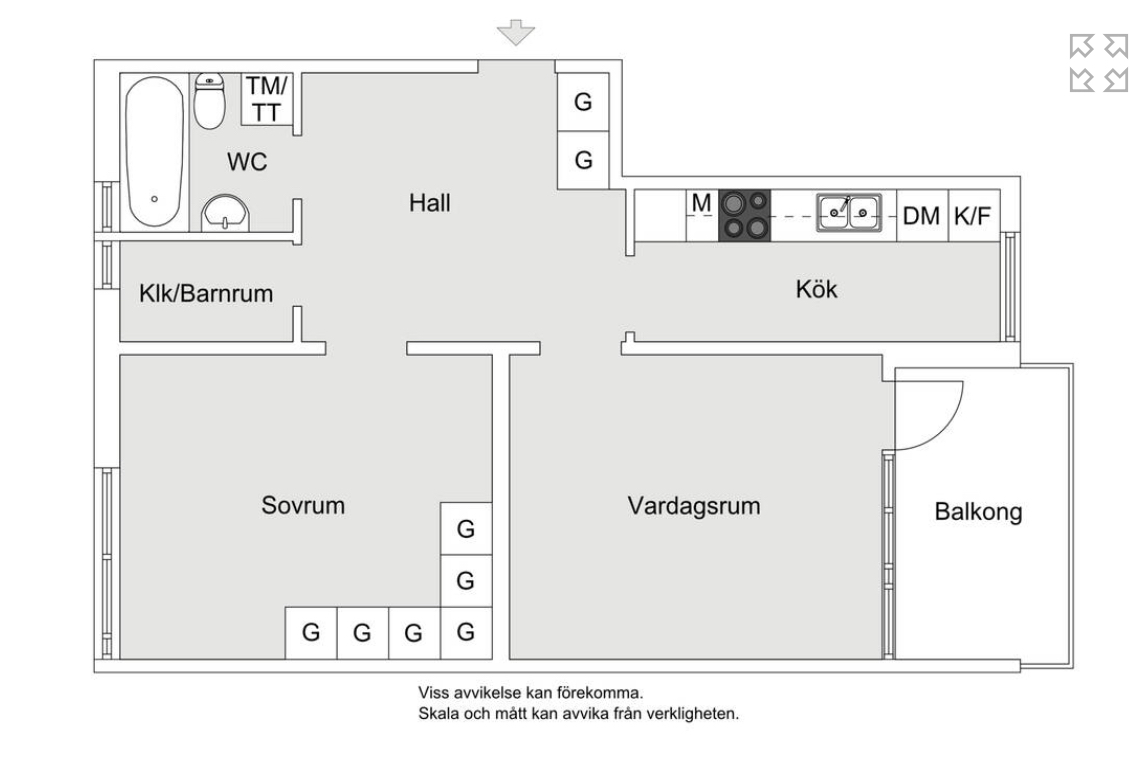 Bostadsbild från Henriksdalsringen 75, Såld i Henriksdalsberget, Nacka