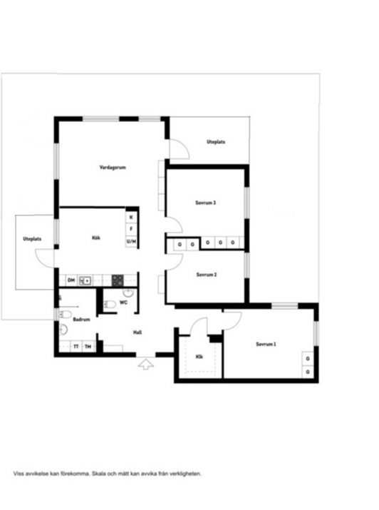 Planlösning från Publikvägen 7, Såld i Gustavsberg - Farstadal, Värmdö