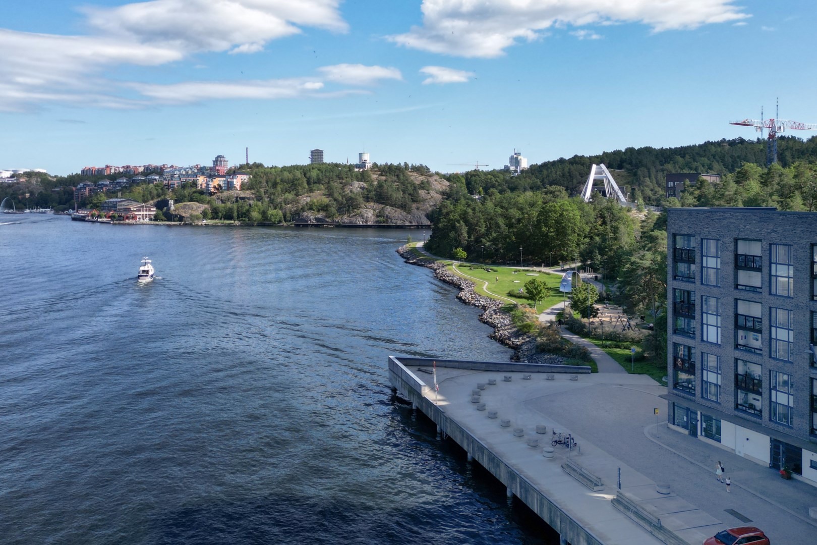 Bostadsbild från Mjölnarvägen 4B, Såld i Kvarnholmen, Nacka
