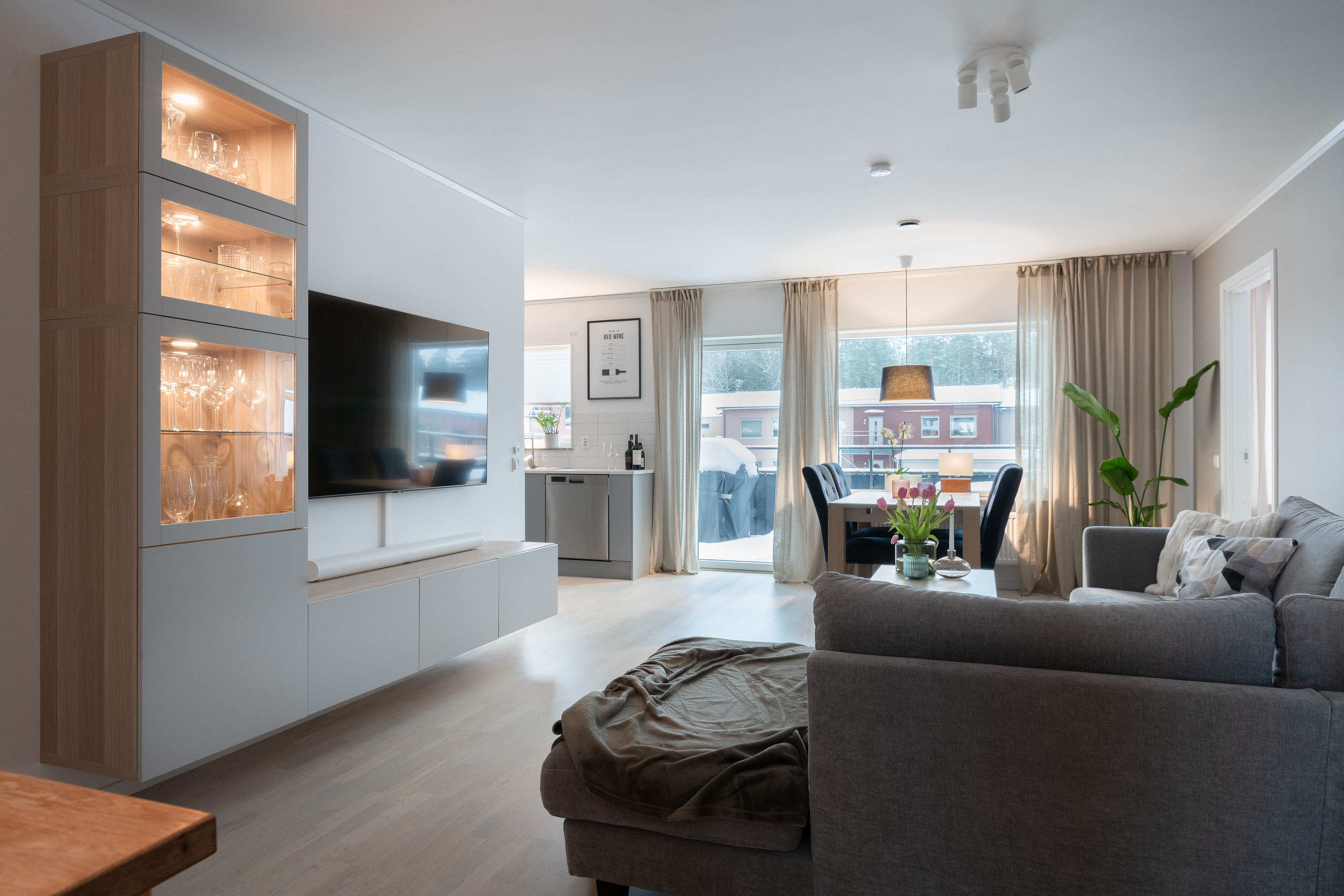 Bostadsbild från Vandrarvägen 29C, Kommande i Riksten, Botkyrka