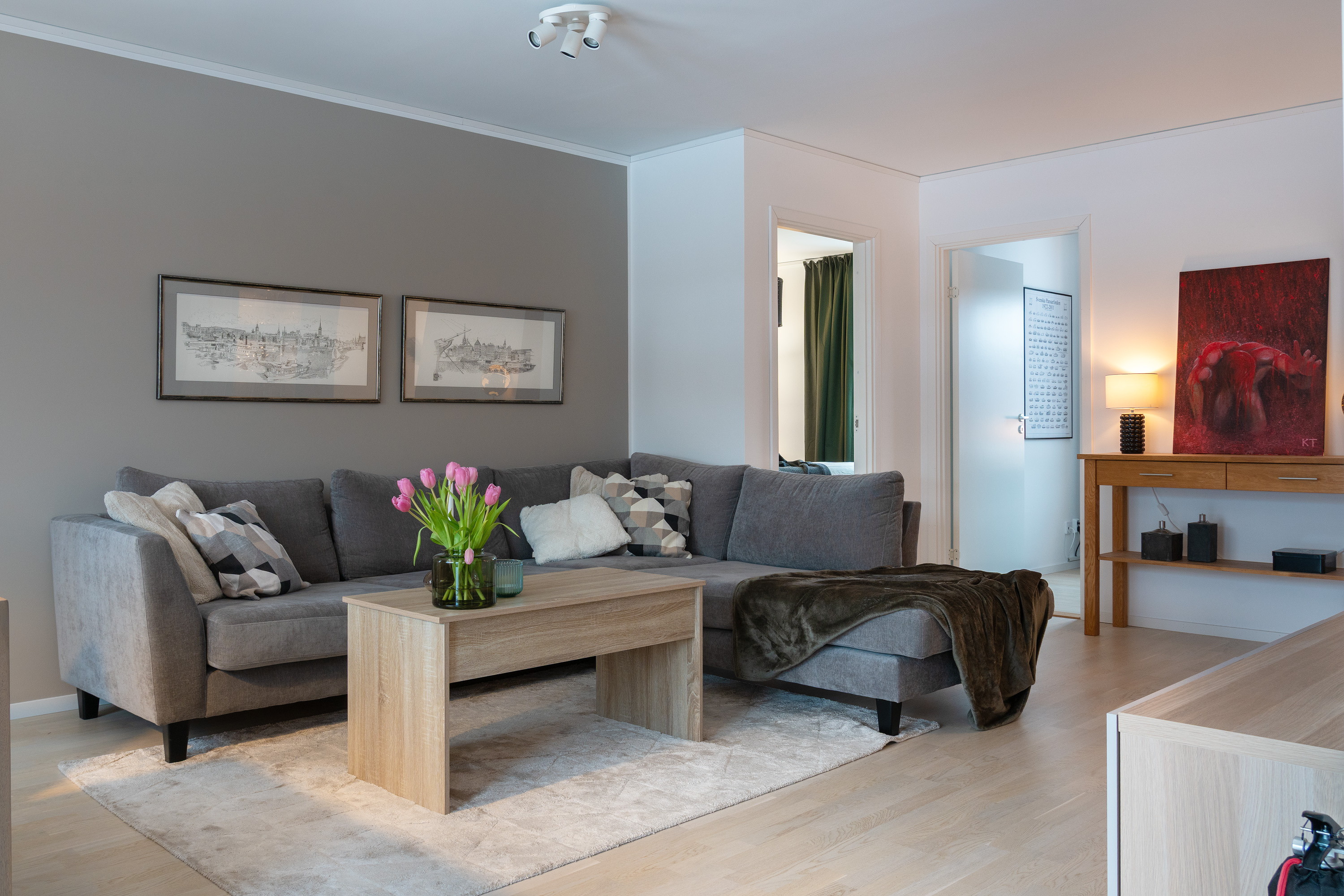 Bostadsbild från Vandrarvägen 29C, Kommande i Riksten, Botkyrka