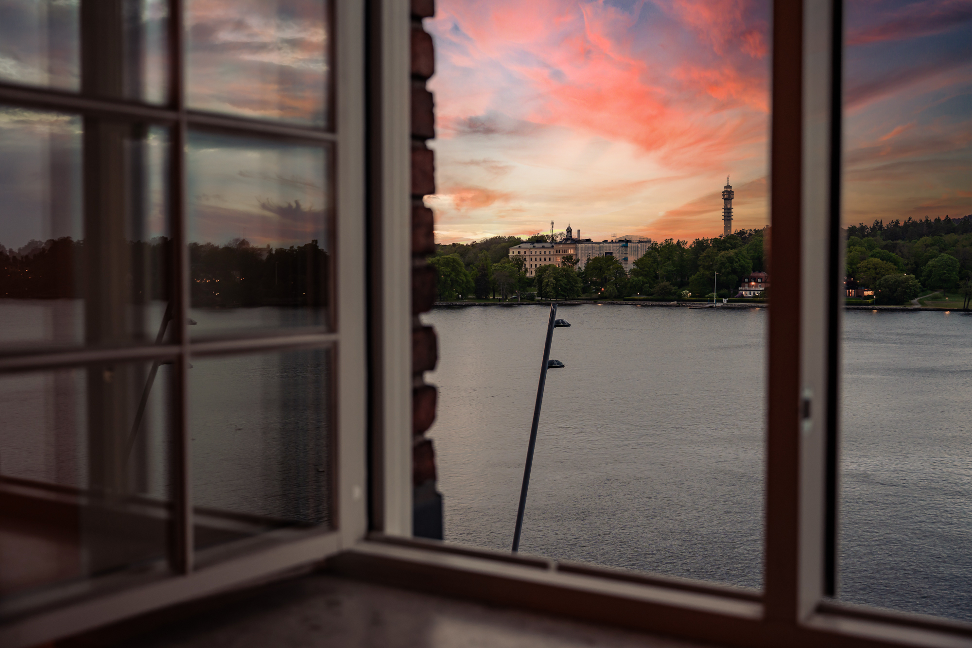 Bostadsbild från Mjölnarvägen 20A, Kommande i Kvarnholmen, Nacka