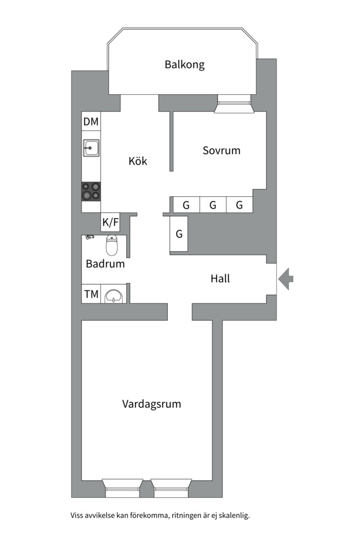 Planlösning från Vegagatan 3, 2tr, Såld i Vasastan - Odenplan, Stockholm