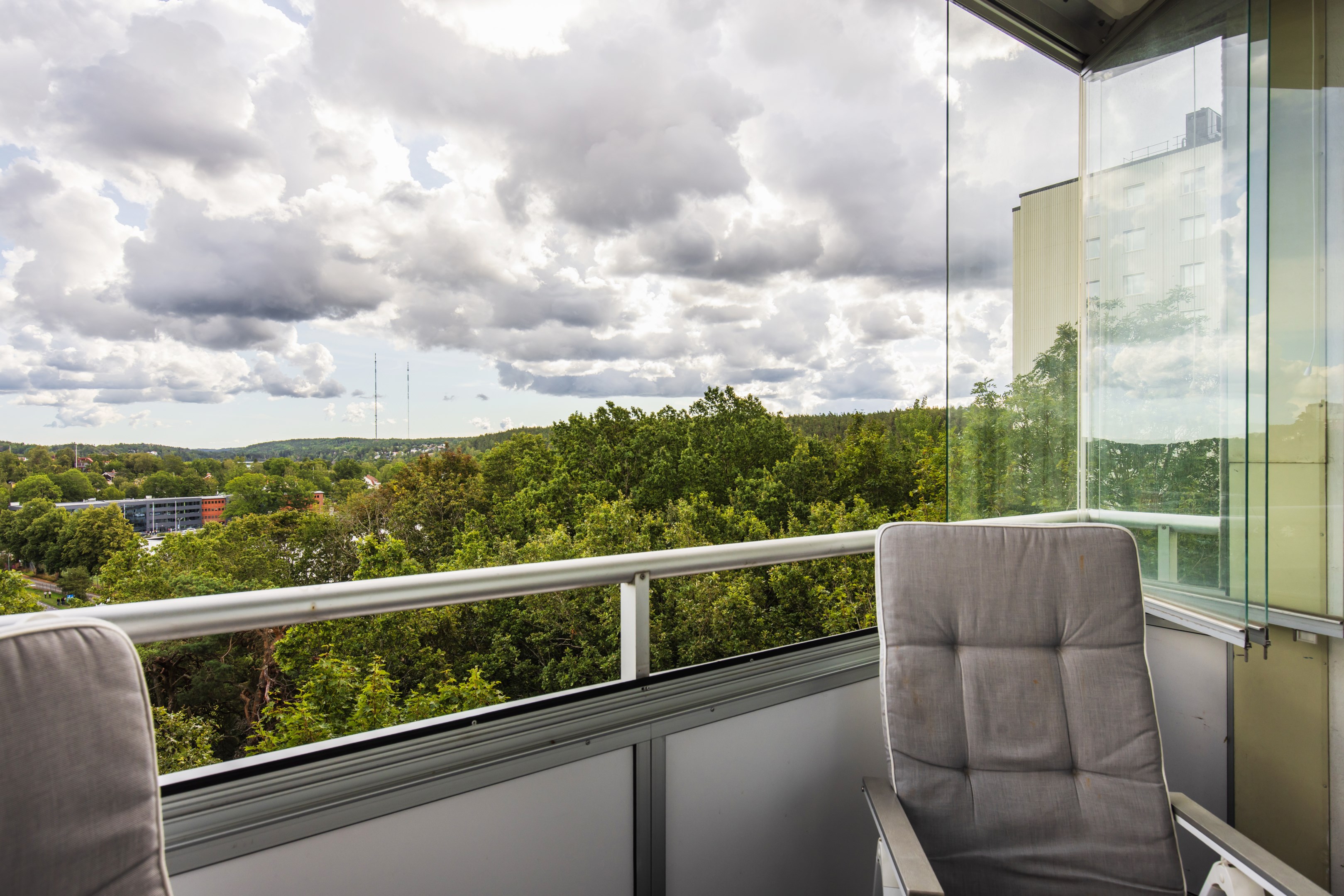 Bostadsbild från Atlasvägen 39, Kommande i Sickla, Nacka