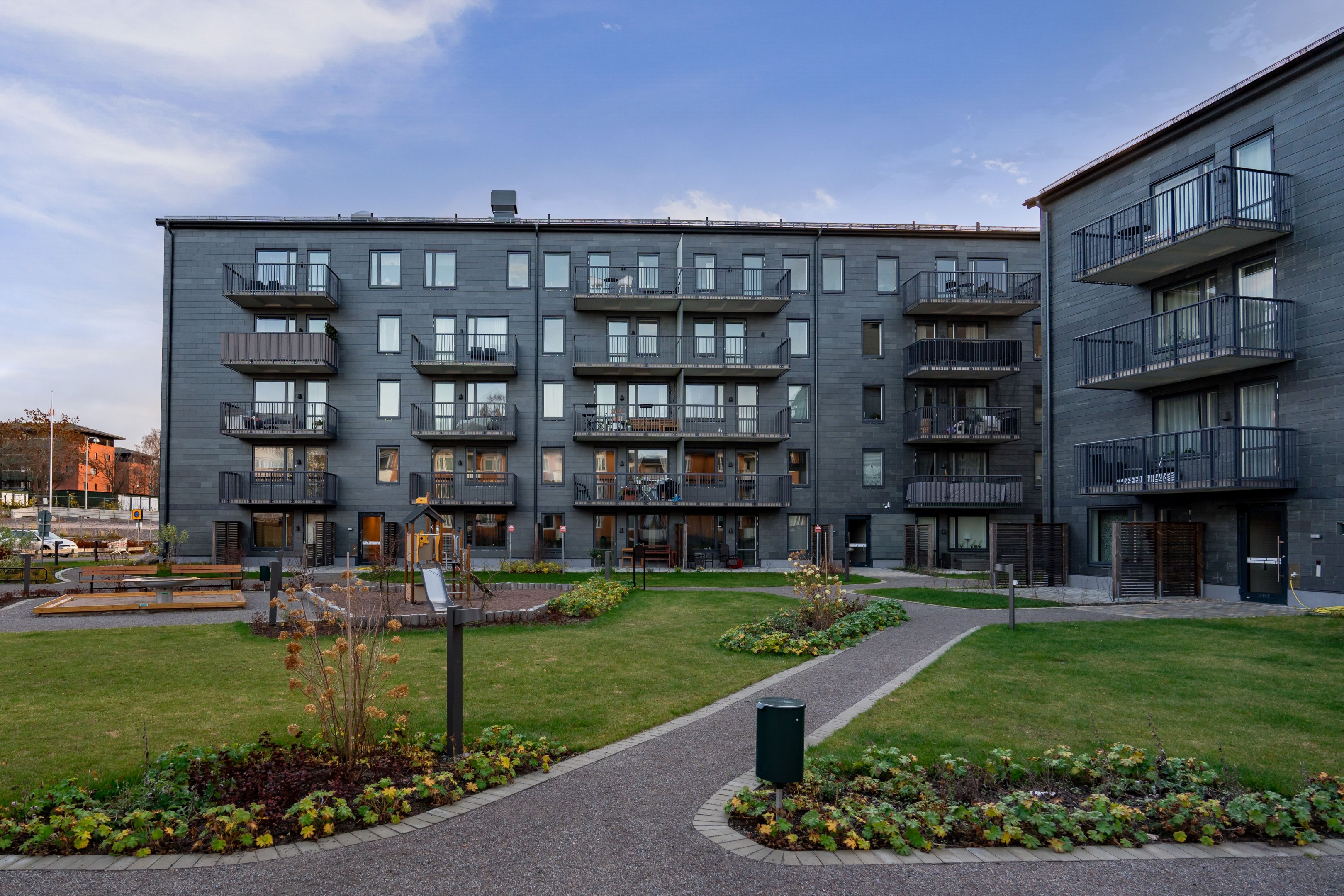 Bostadsbild från Gränby bilgata 28, Kommande i Gränby backe, Uppsala