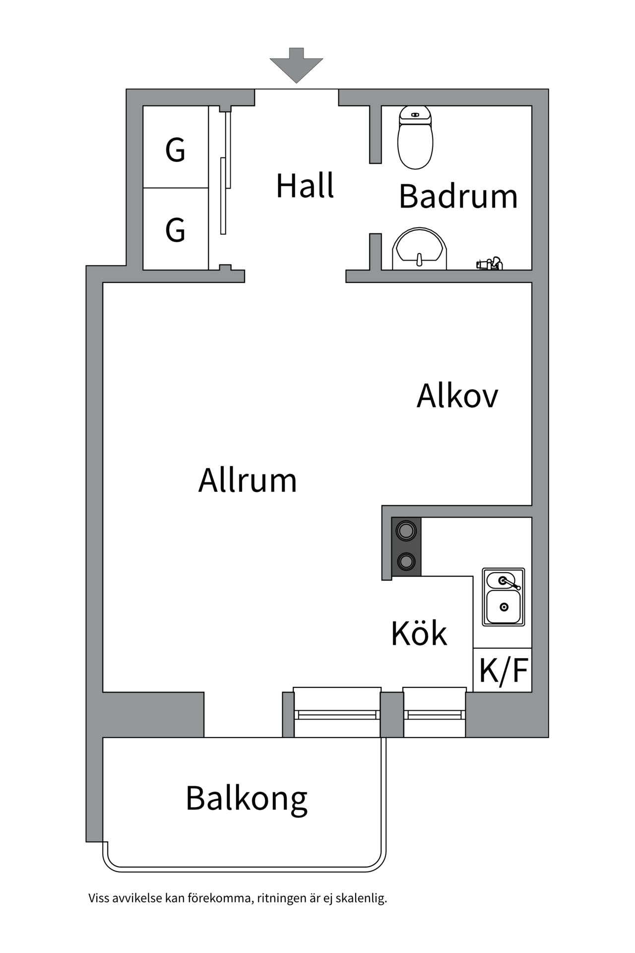 Bostadsbild från Atterbomsvägen 30, Såld i Kungsholmen - Fredhäll, Stockholm