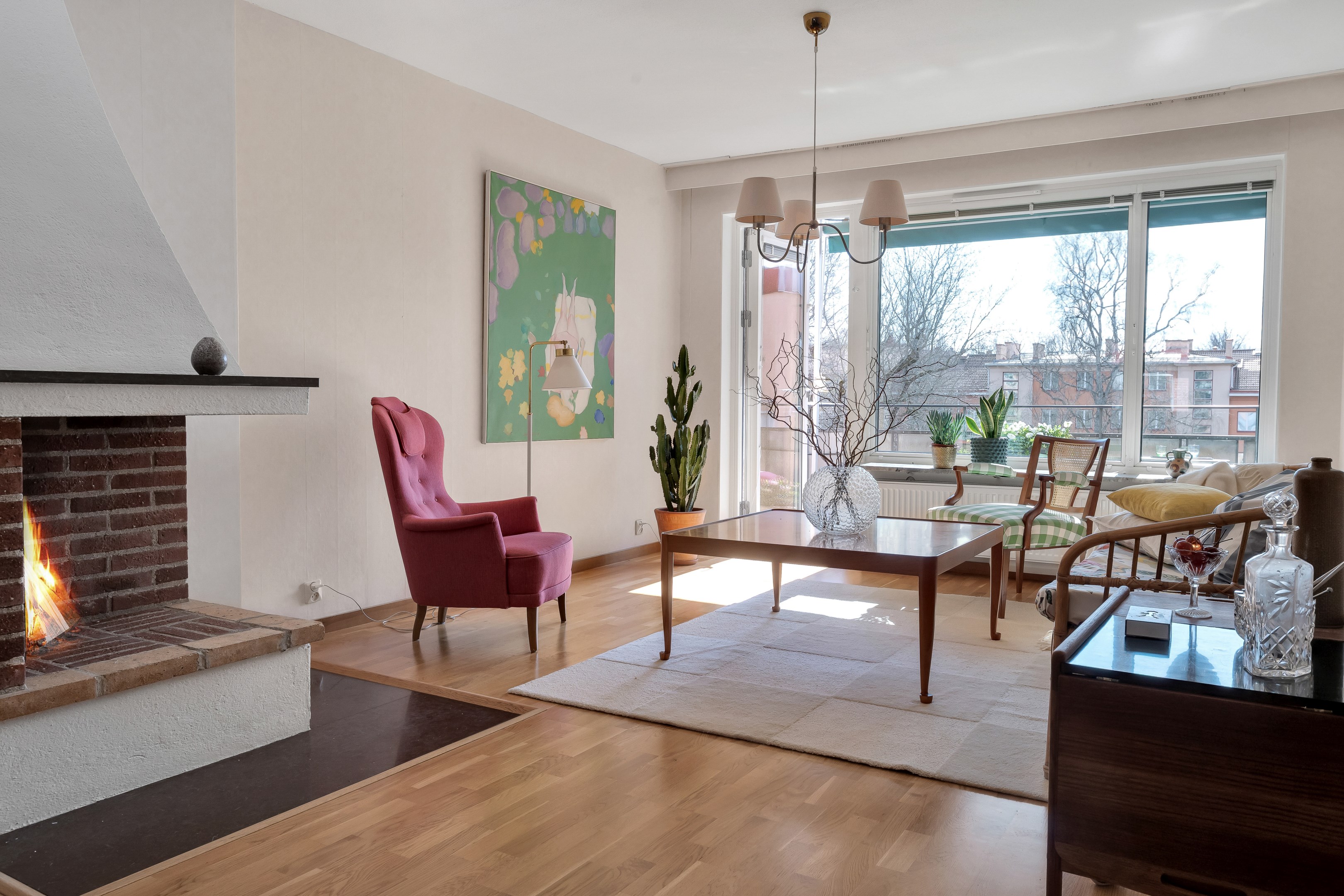 Bostadsbild från Sysslomansgatan 28, Kommande i Luthagen, Uppsala