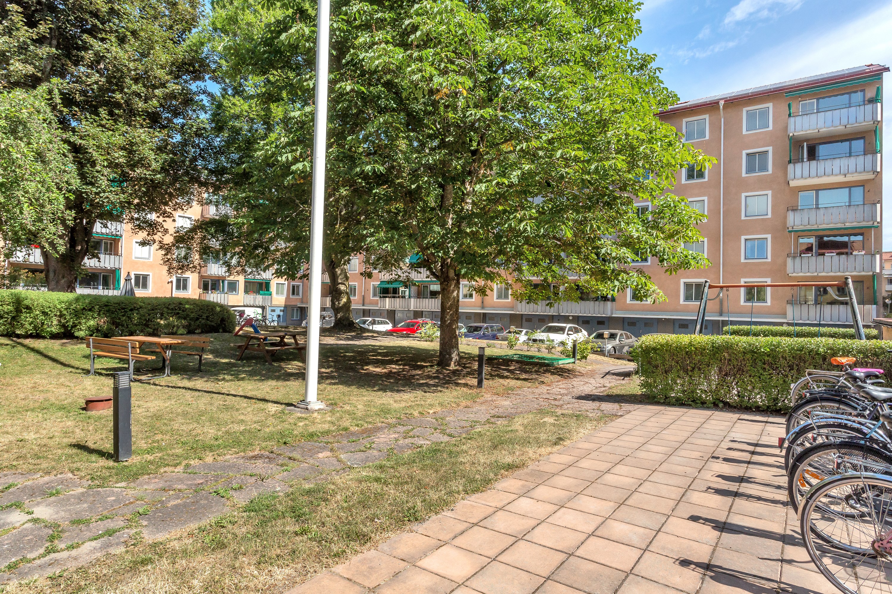 Bostadsbild från Sysslomansgatan 28, Kommande i Luthagen, Uppsala