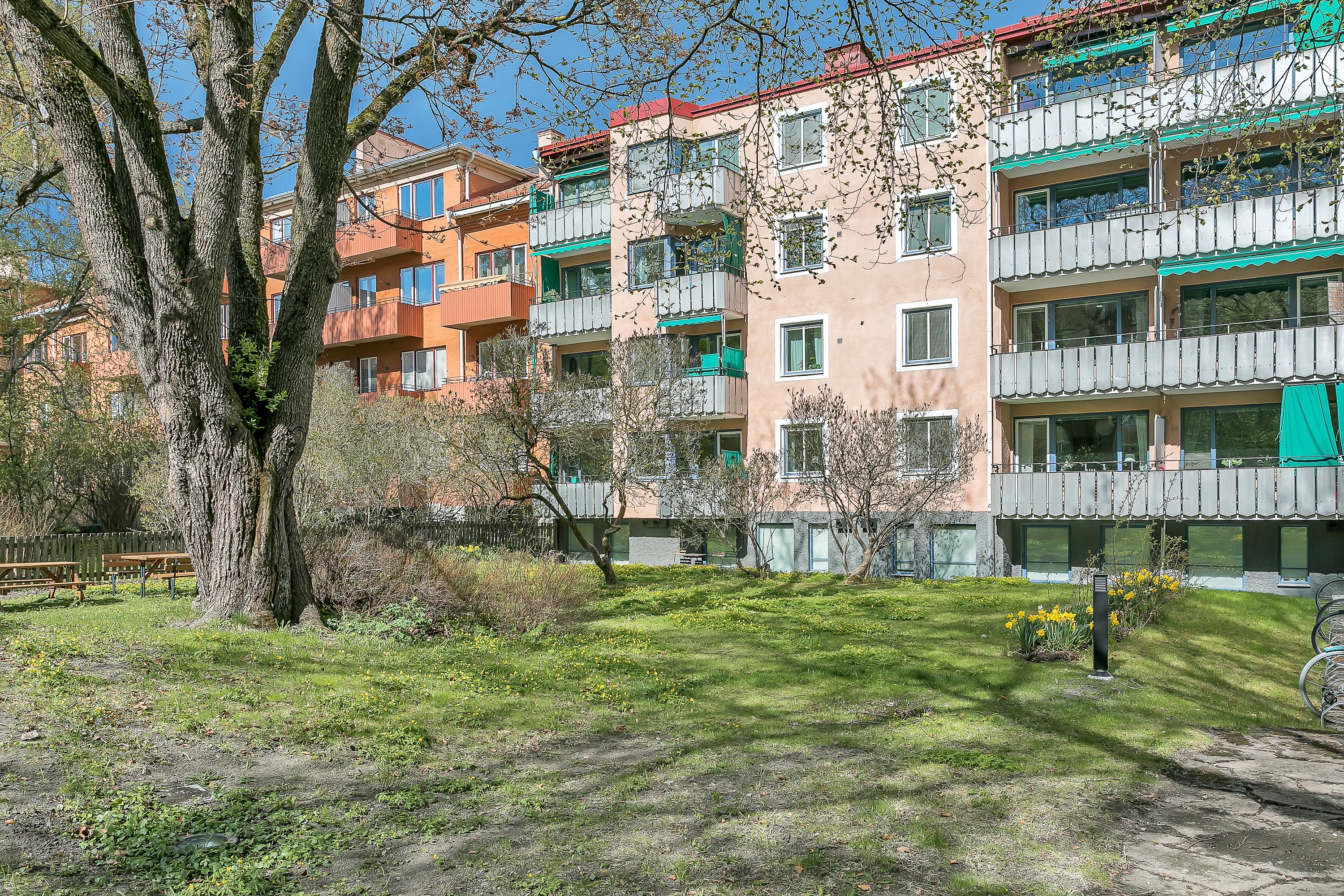 Bostadsbild från Sysslomansgatan 28, Kommande i Luthagen, Uppsala
