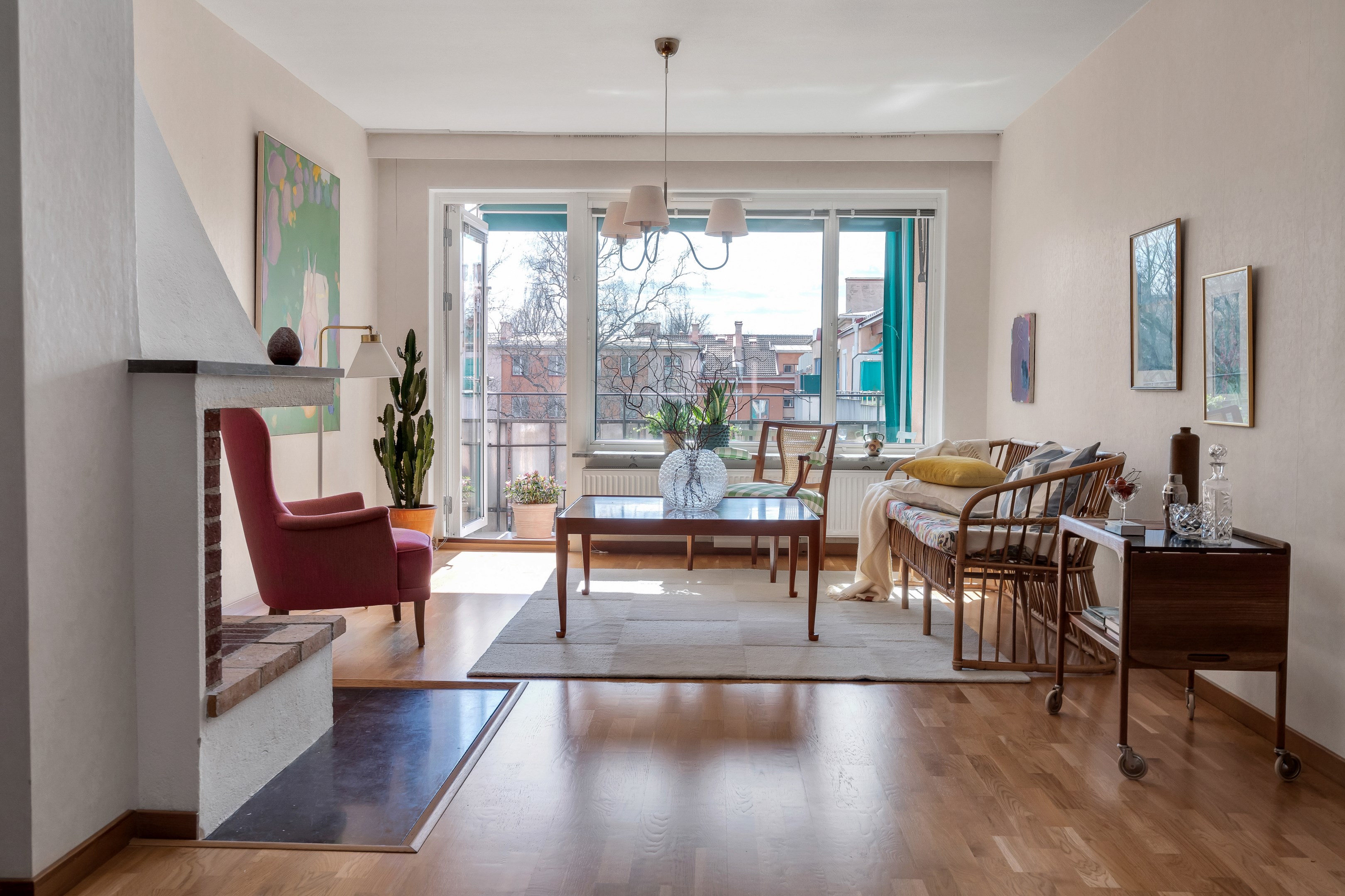 Bostadsbild från Sysslomansgatan 28, Kommande i Luthagen, Uppsala