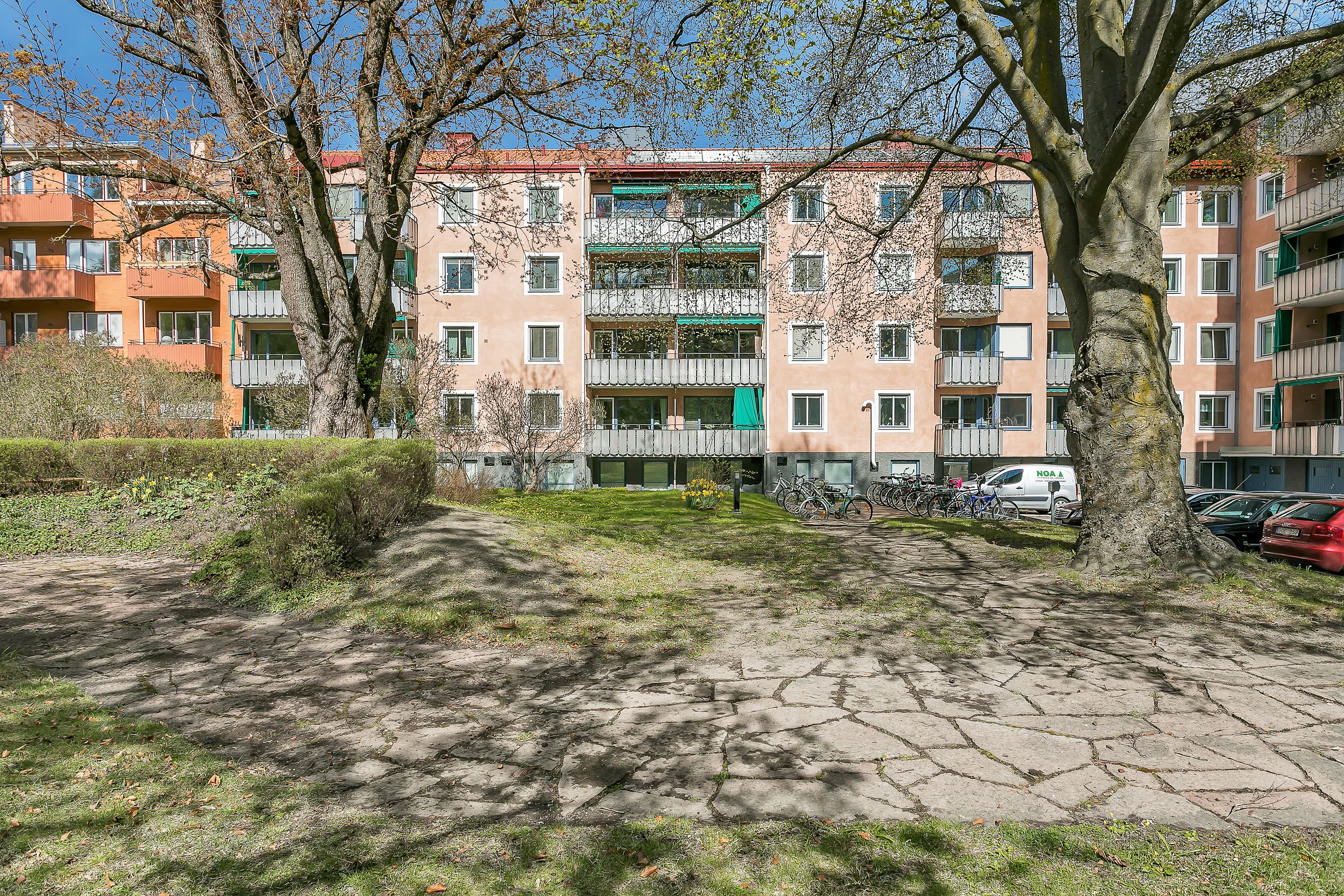 Bostadsbild från Sysslomansgatan 28, Kommande i Luthagen, Uppsala