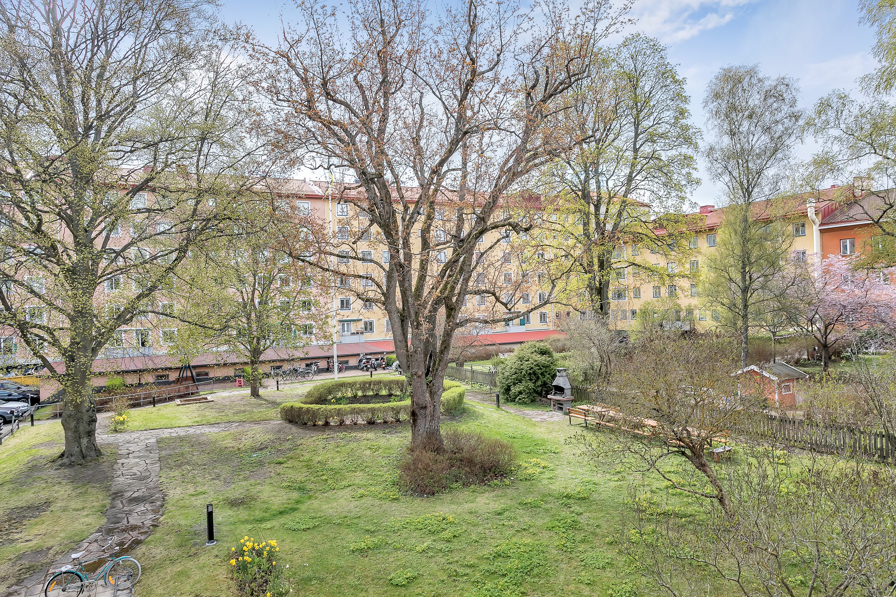 Bostadsbild från Sysslomansgatan 28, Kommande i Luthagen, Uppsala