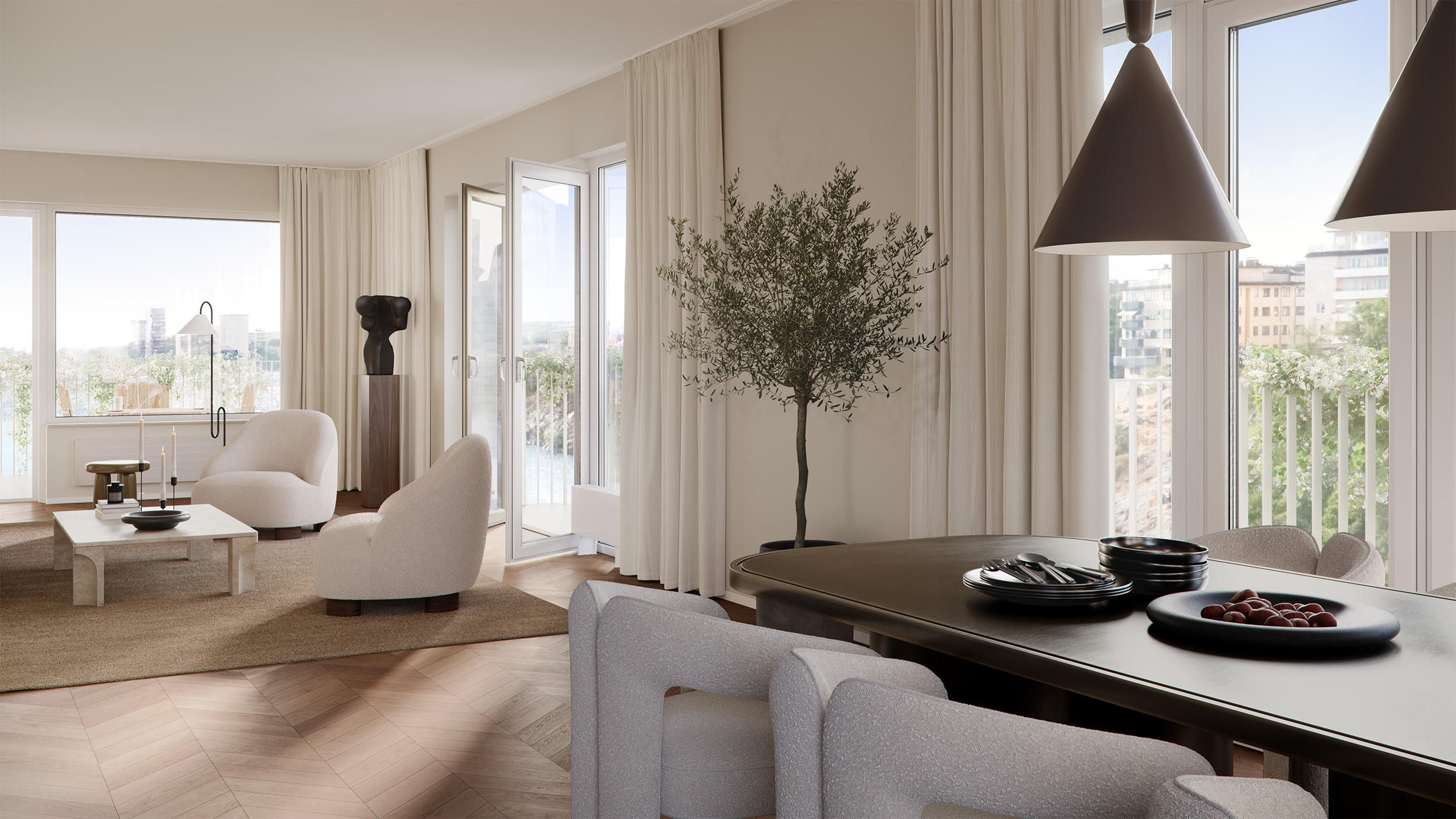 Bostadsbild från Primusgatan 6, Lgh 1502, Såld i Lilla Essingen, Stockholm