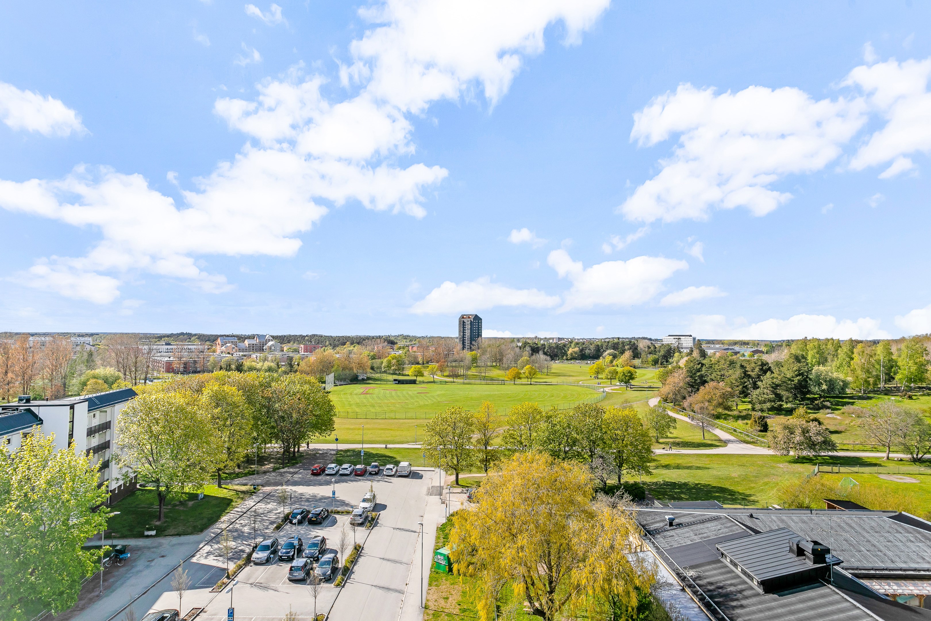 Utsikt från takterrassen