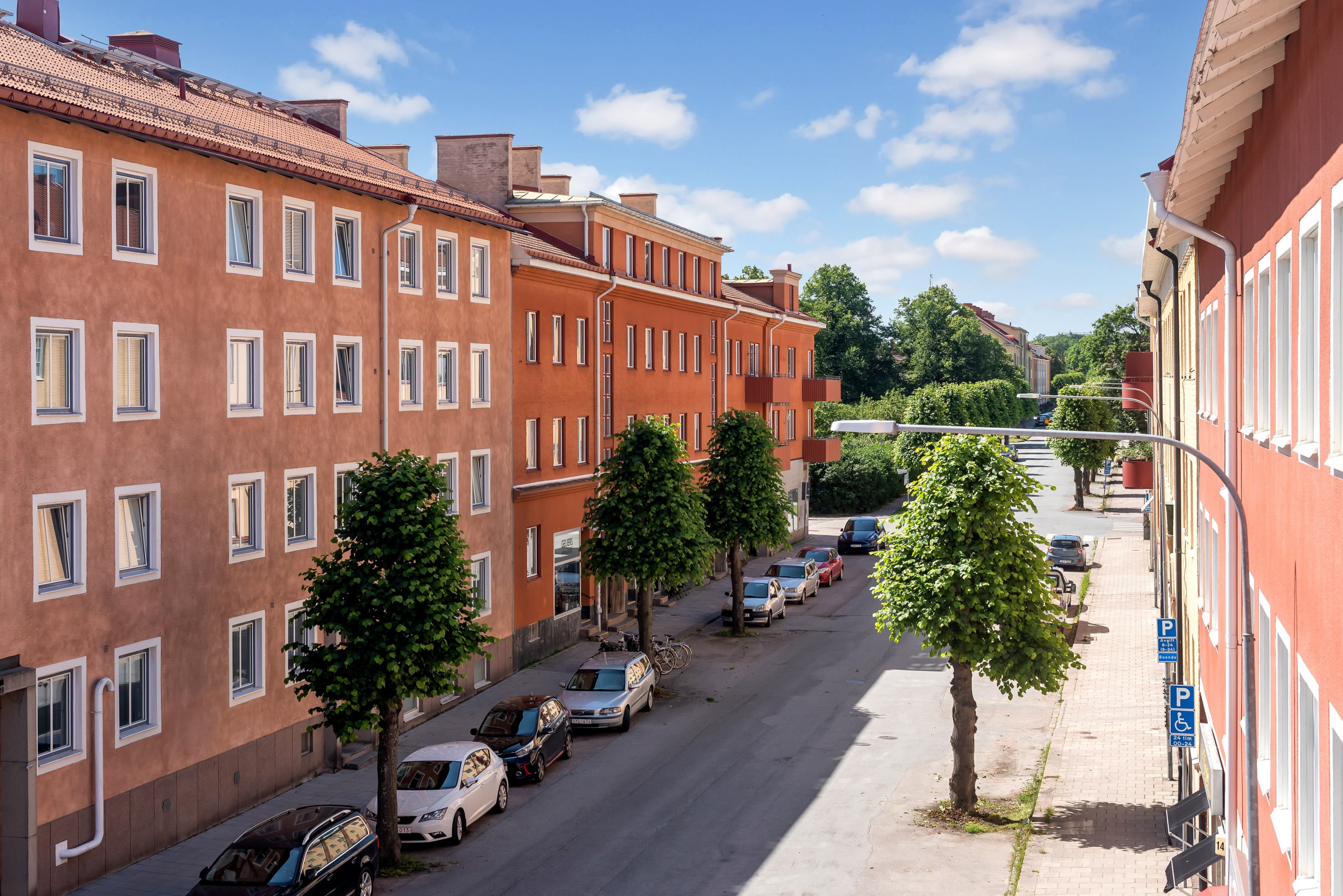 Bostadsbild från Geijersgatan 14A, Kommande i Luthagen, Uppsala
