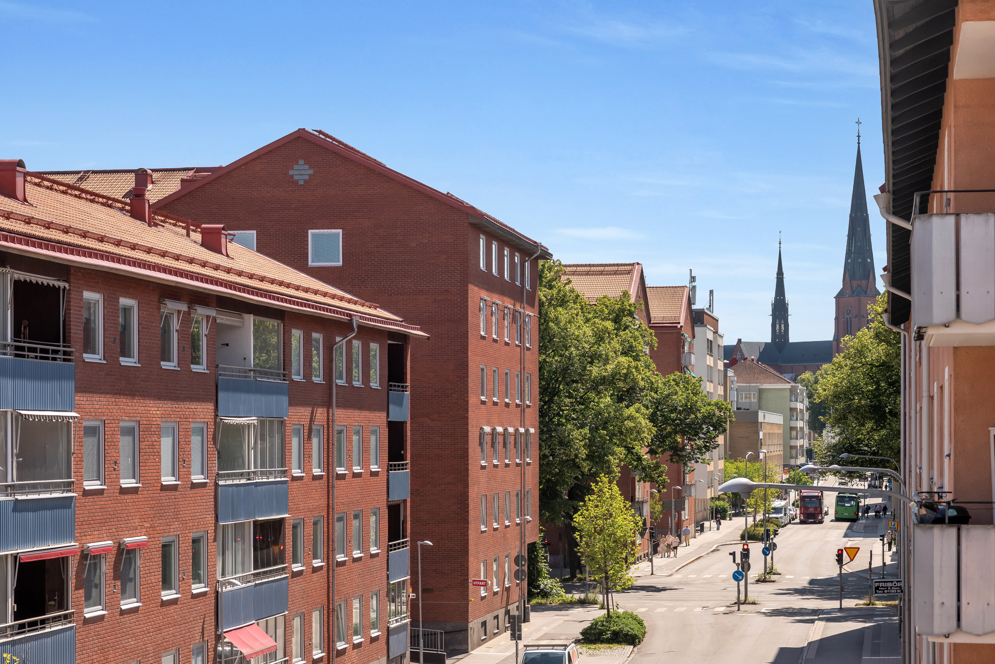 Bostadsbild från Geijersgatan 14A, Kommande i Luthagen, Uppsala