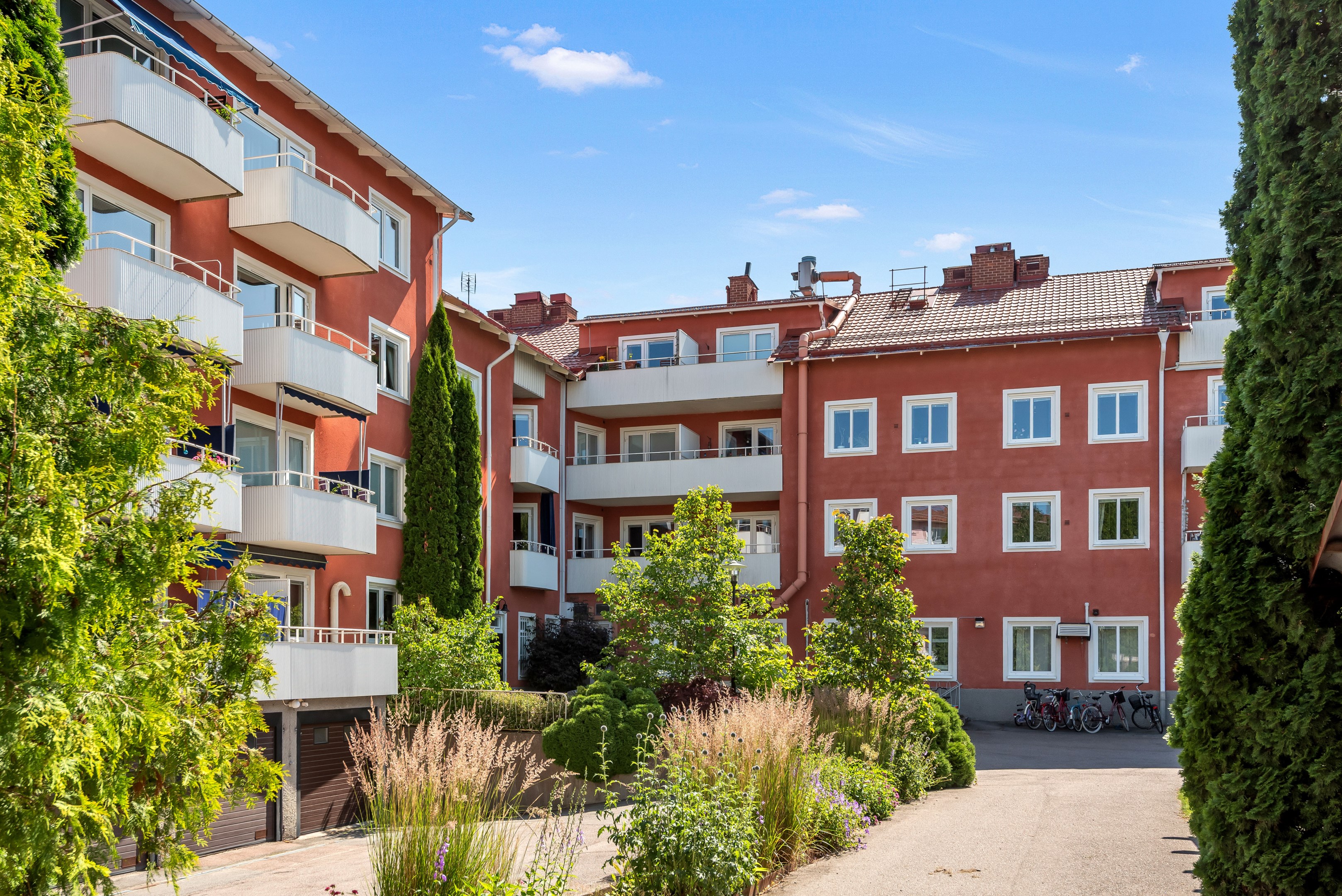 Bostadsbild från Geijersgatan 14A, Kommande i Luthagen, Uppsala