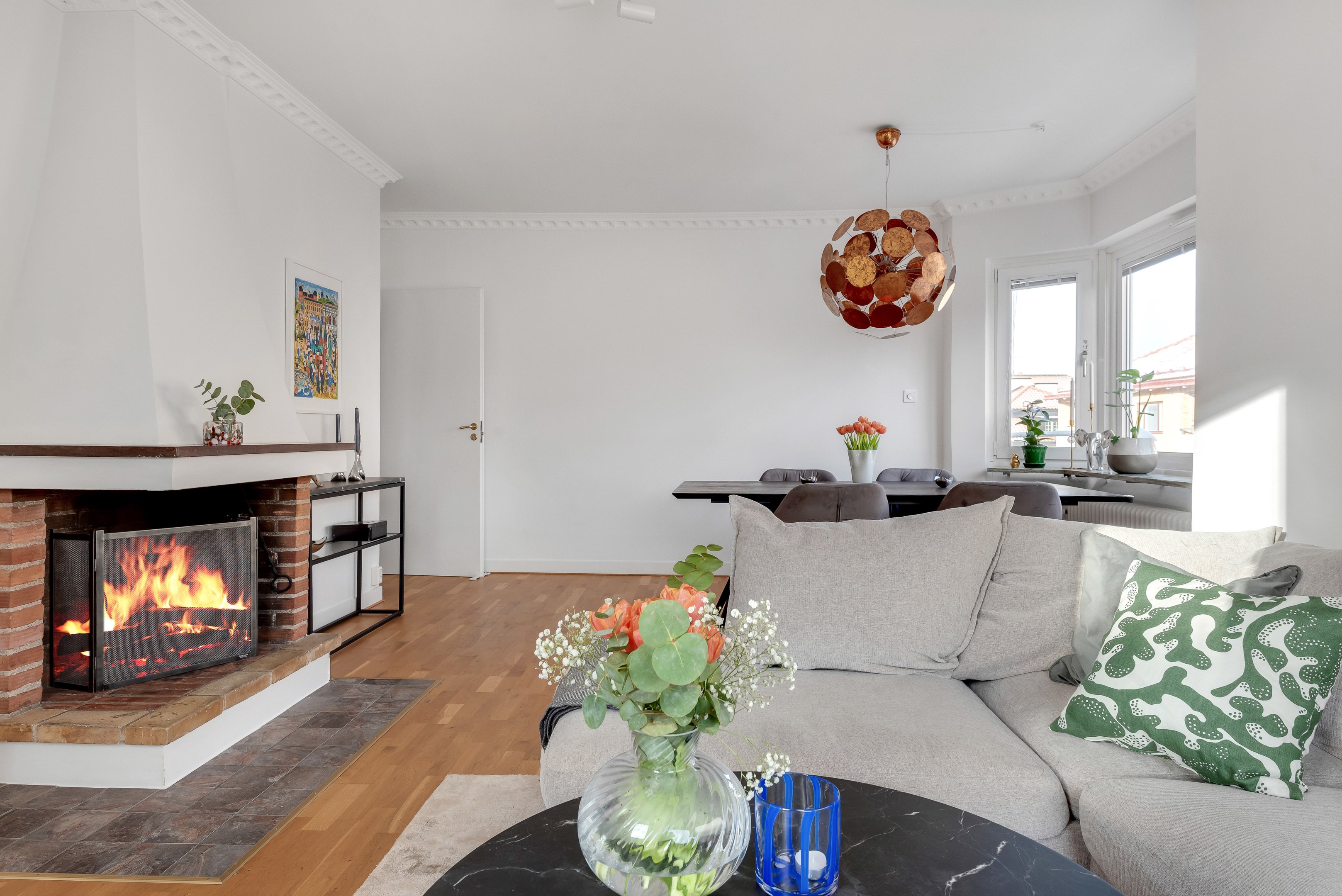 Bostadsbild från Geijersgatan 14A, Kommande i Luthagen, Uppsala