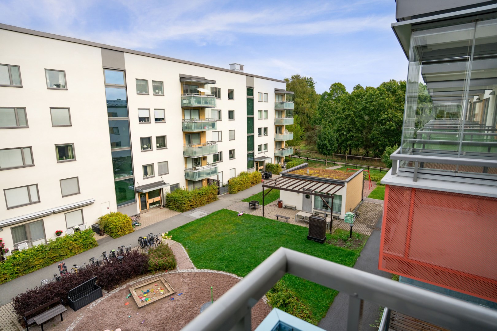 Bostadsbild från Solskensgatan 17, Kommande i Gränby backe, Uppsala