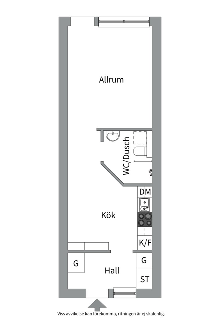Planlösning från Henriksdalsringen 45C, Till salu i Henriksdalsberget, Nacka