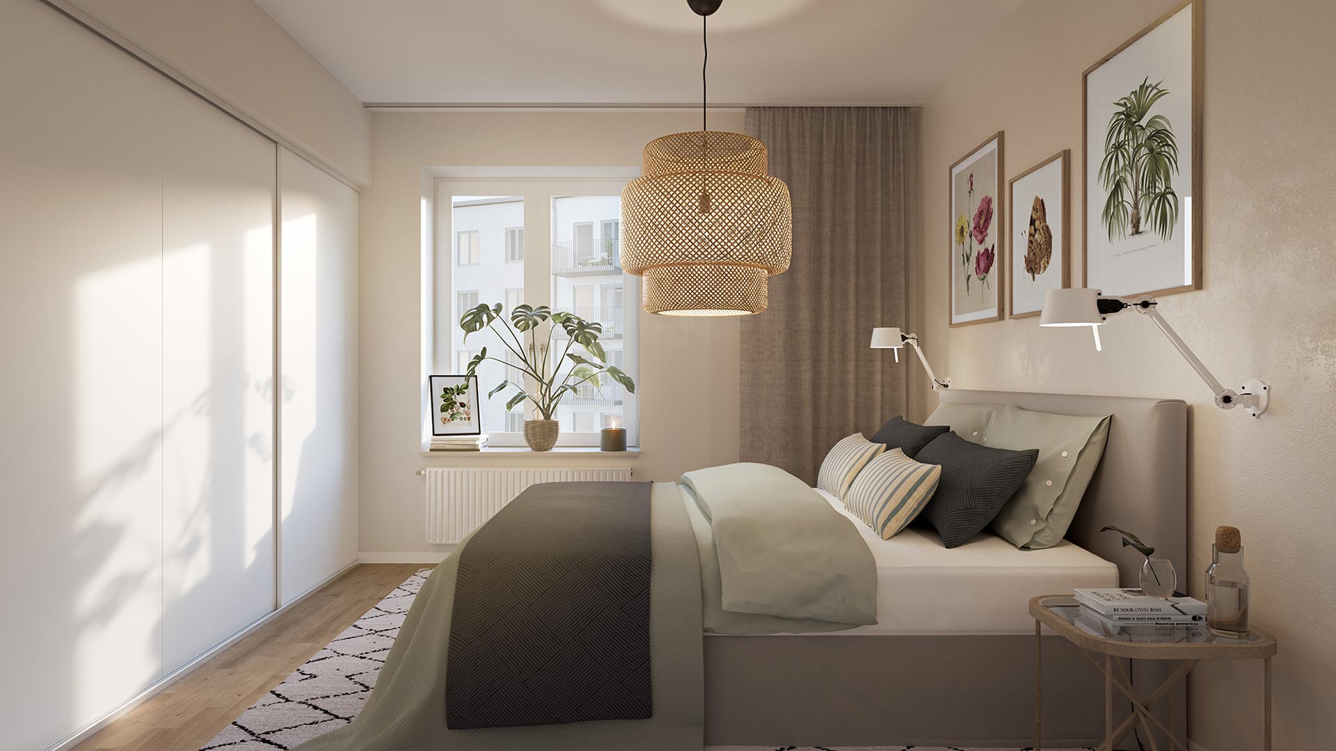 Bostadsbild från Slalomvägen 12, Till salu i Väsjön, Sollentuna