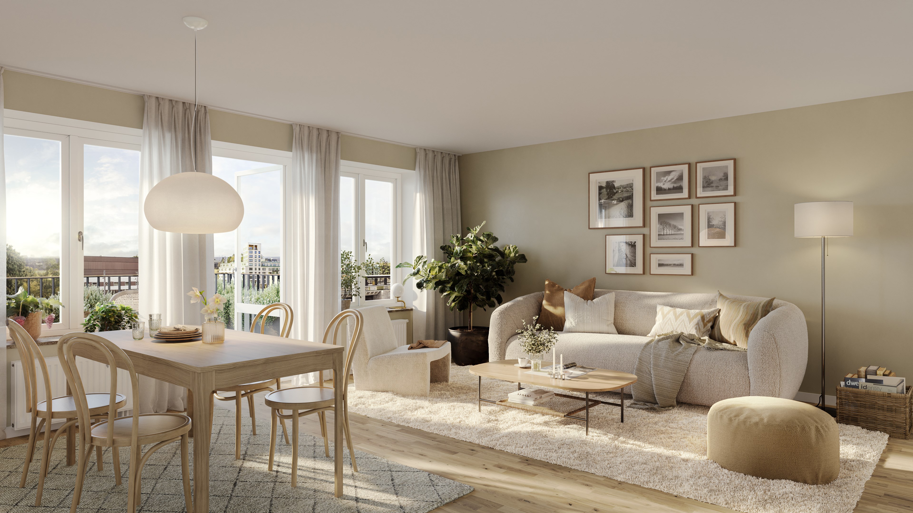 Bostadsbild från Slalomvägen 12, Till salu i Väsjön, Sollentuna