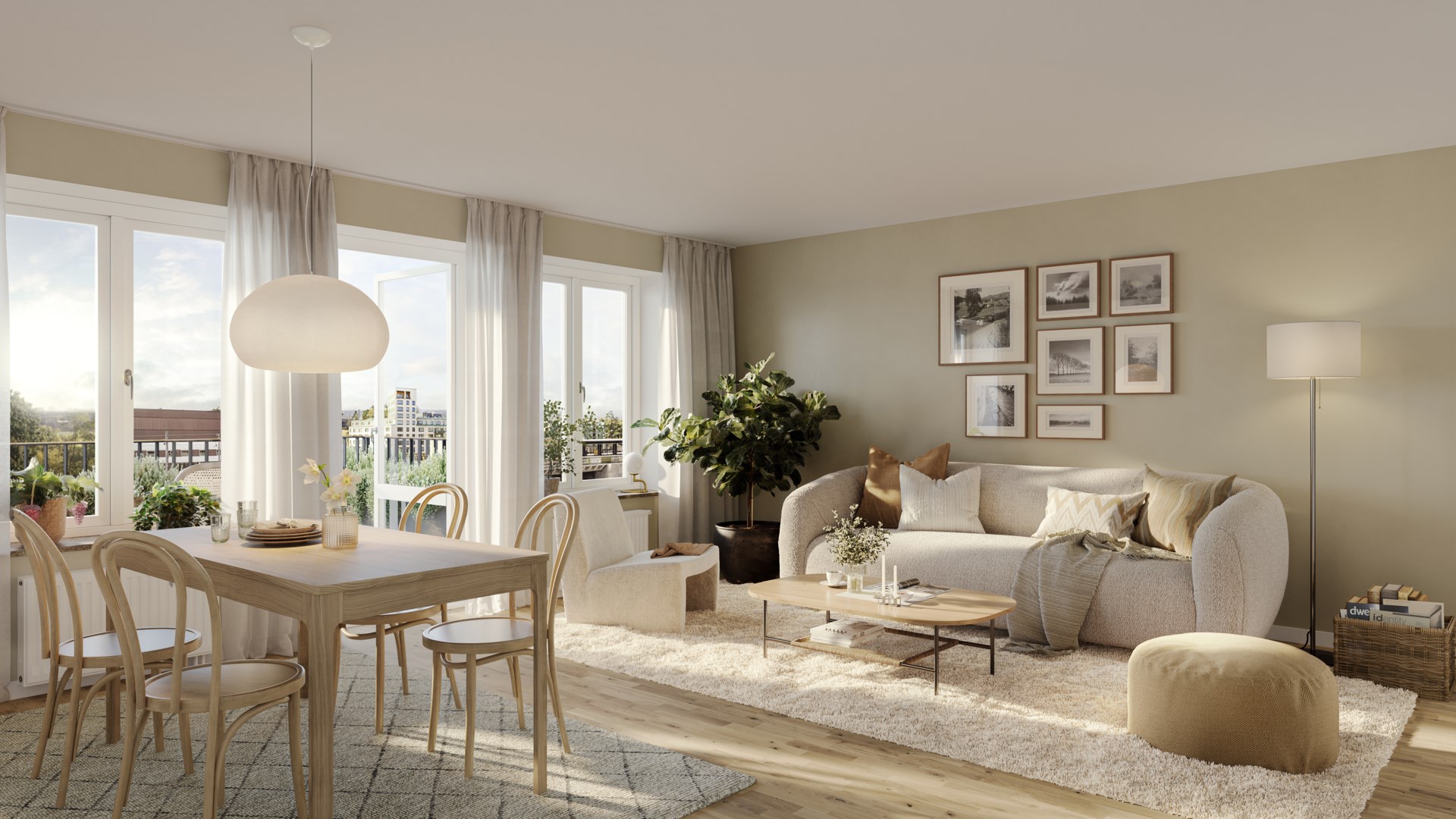 Bostadsbild från Slalomvägen 12, Till salu i Väsjön, Sollentuna