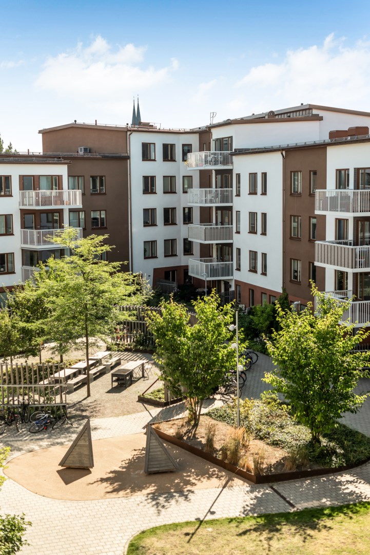 Bostadsbild från Torngatan 3, Kommande i Kapellgärdet, Uppsala