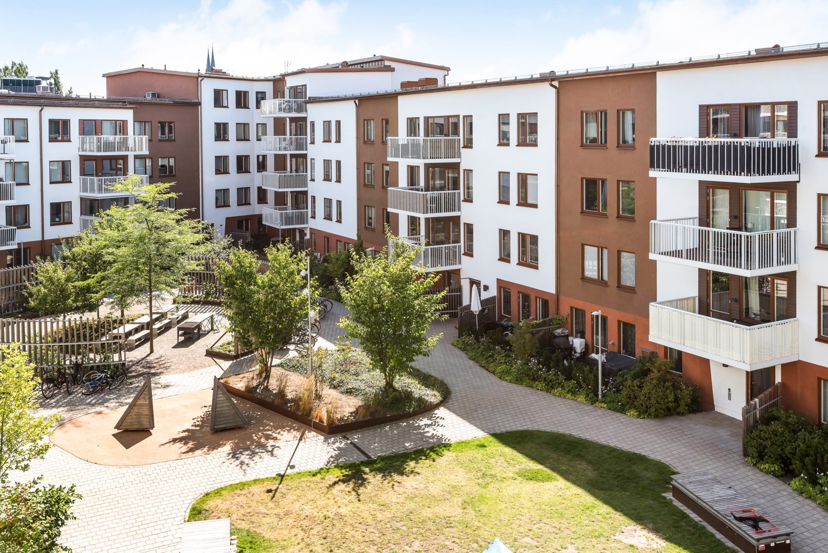 Bostadsbild från Torngatan 3, Kommande i Kapellgärdet, Uppsala