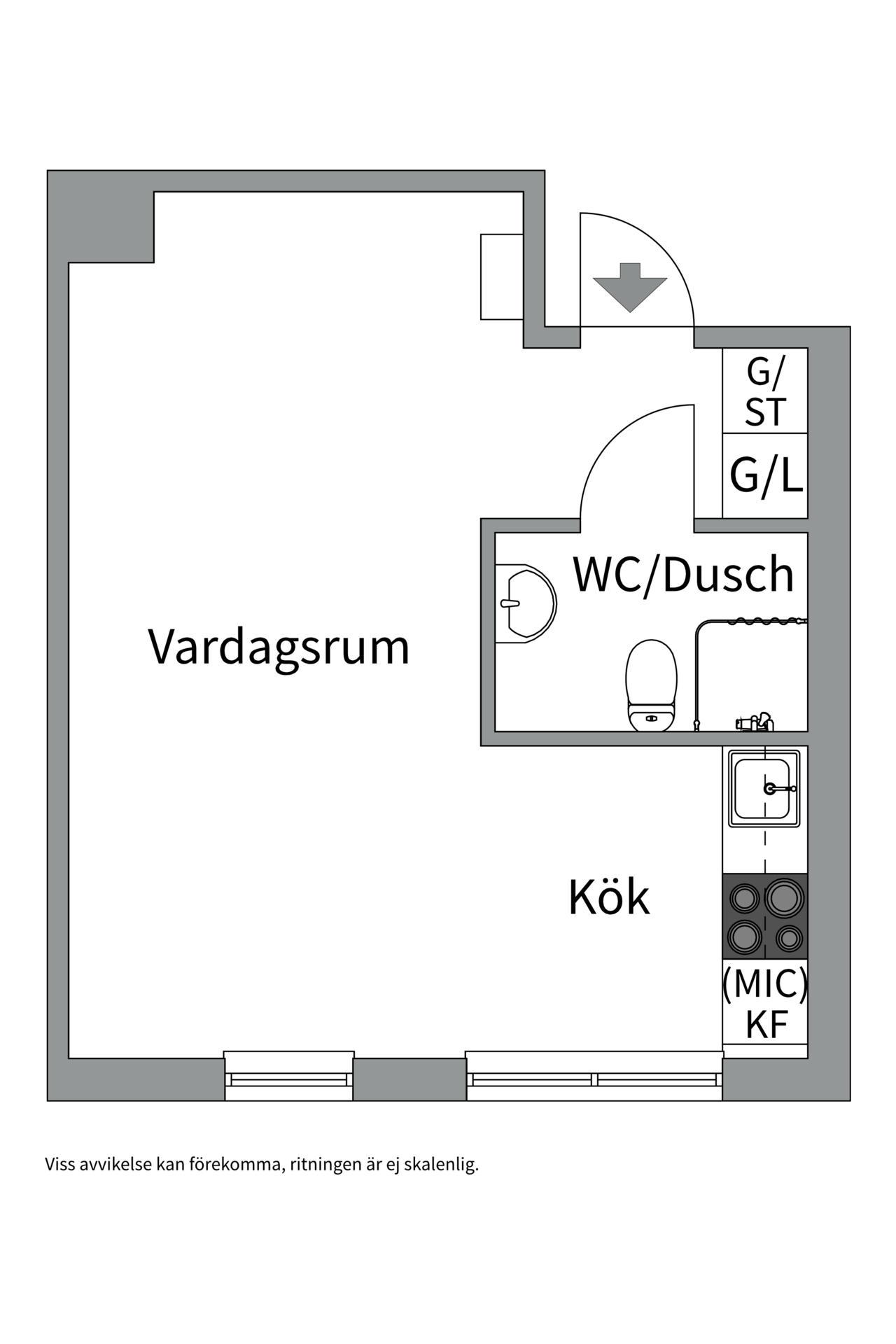 Bostadsbild från Timmermansgatan 6, Såld i City, Västerås
