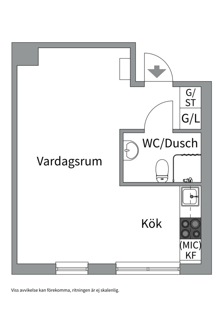Bostadsbild från Timmermansgatan 6, Såld i City, Västerås