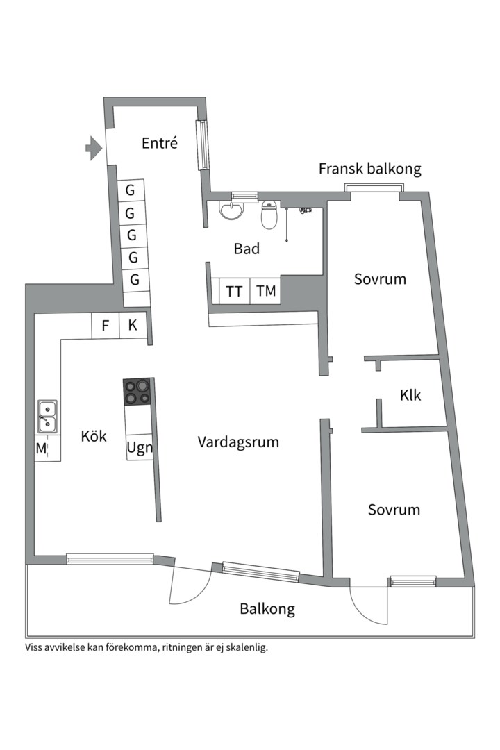 Alternativ planlösning