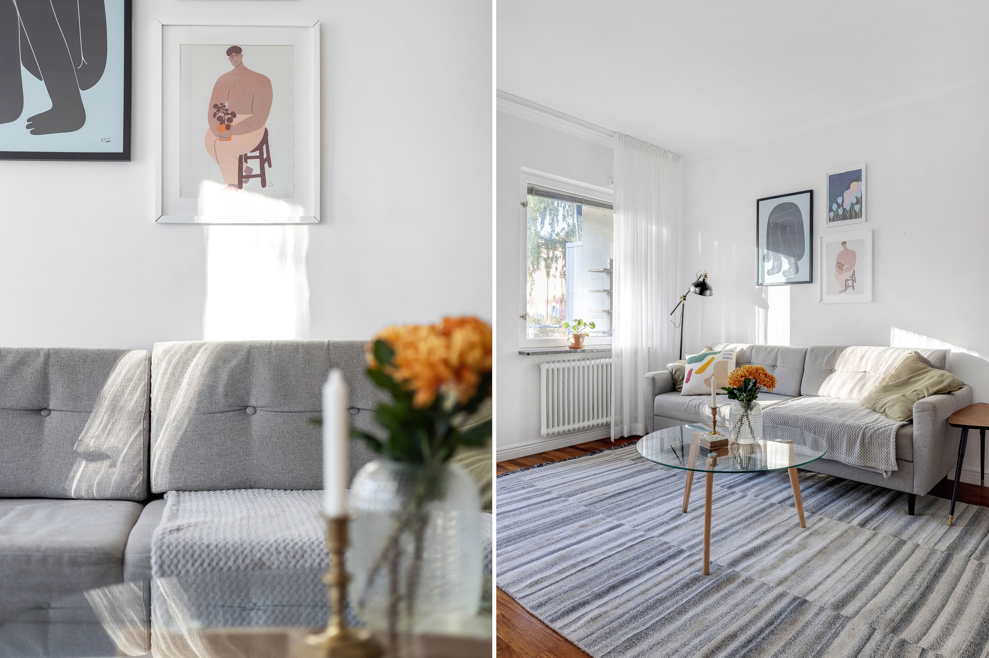 Bostadsbild från Hjalmar Brantingsgatan 12B, Såld i Fålhagen, Uppsala