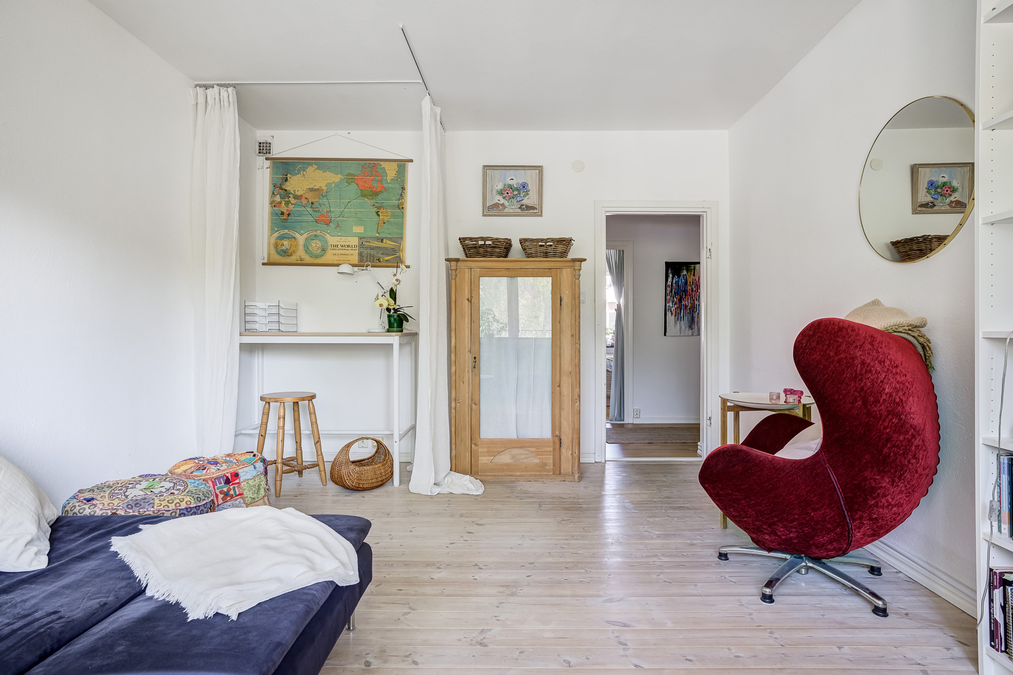 Bostadsbild från Swedenborgsgatan 32 A, Såld i Svartbäcken, Uppsala