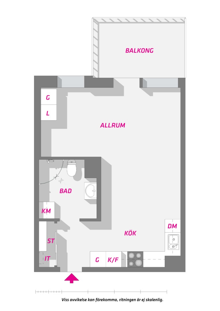 Planlösning från Bäcklösavägen 1, Såld i Ultuna, Uppsala