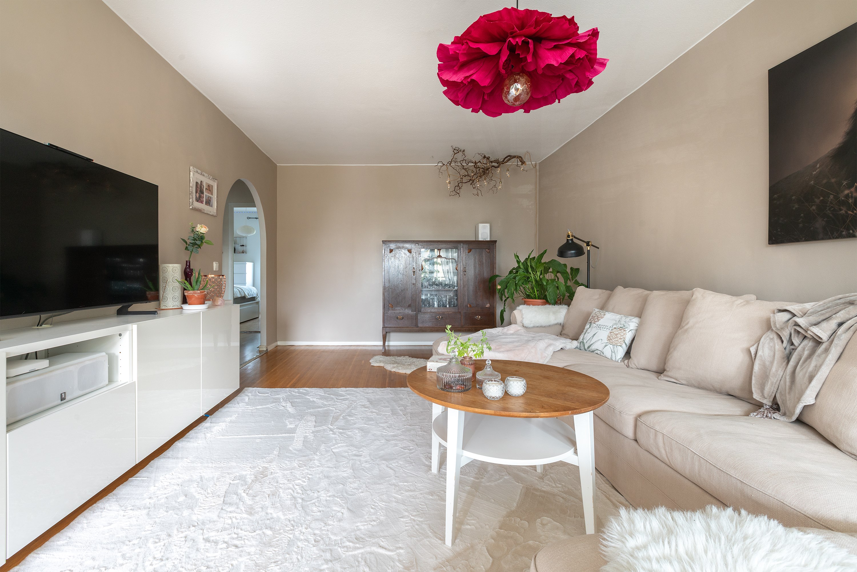 Bostadsbild från Tullingebergsvägen 15, Kommande i G:a Tullingeberg, Botkyrka