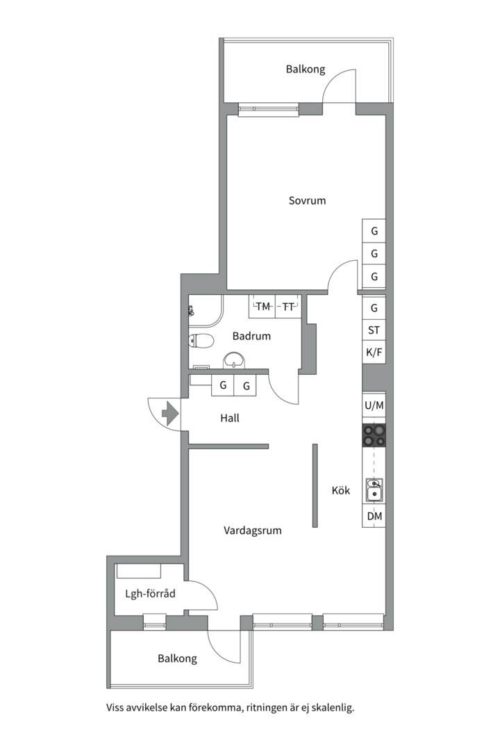 Bostadsbild från Råbyvägen 78, Till salu i Kapellgärdet, Uppsala