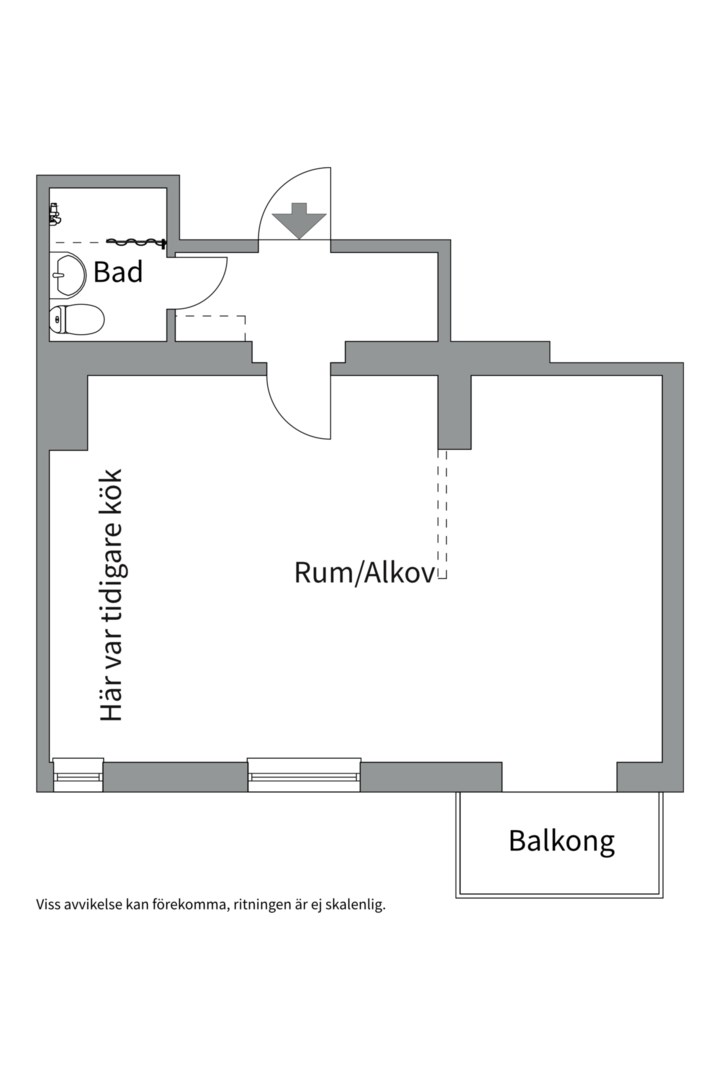 Planlösning från Industrigatan 14, 4tr, Såld i Kungsholmen - Kungsholms strand, Stockholm