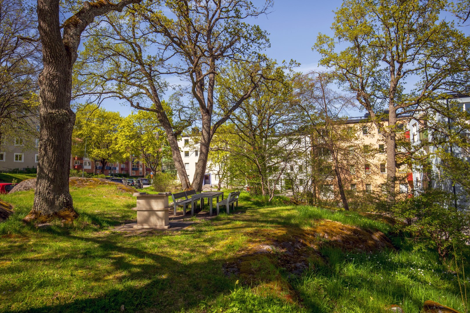 Bostadsbild från Beckasinvägen 24, Kommande i Saltängen, Nacka