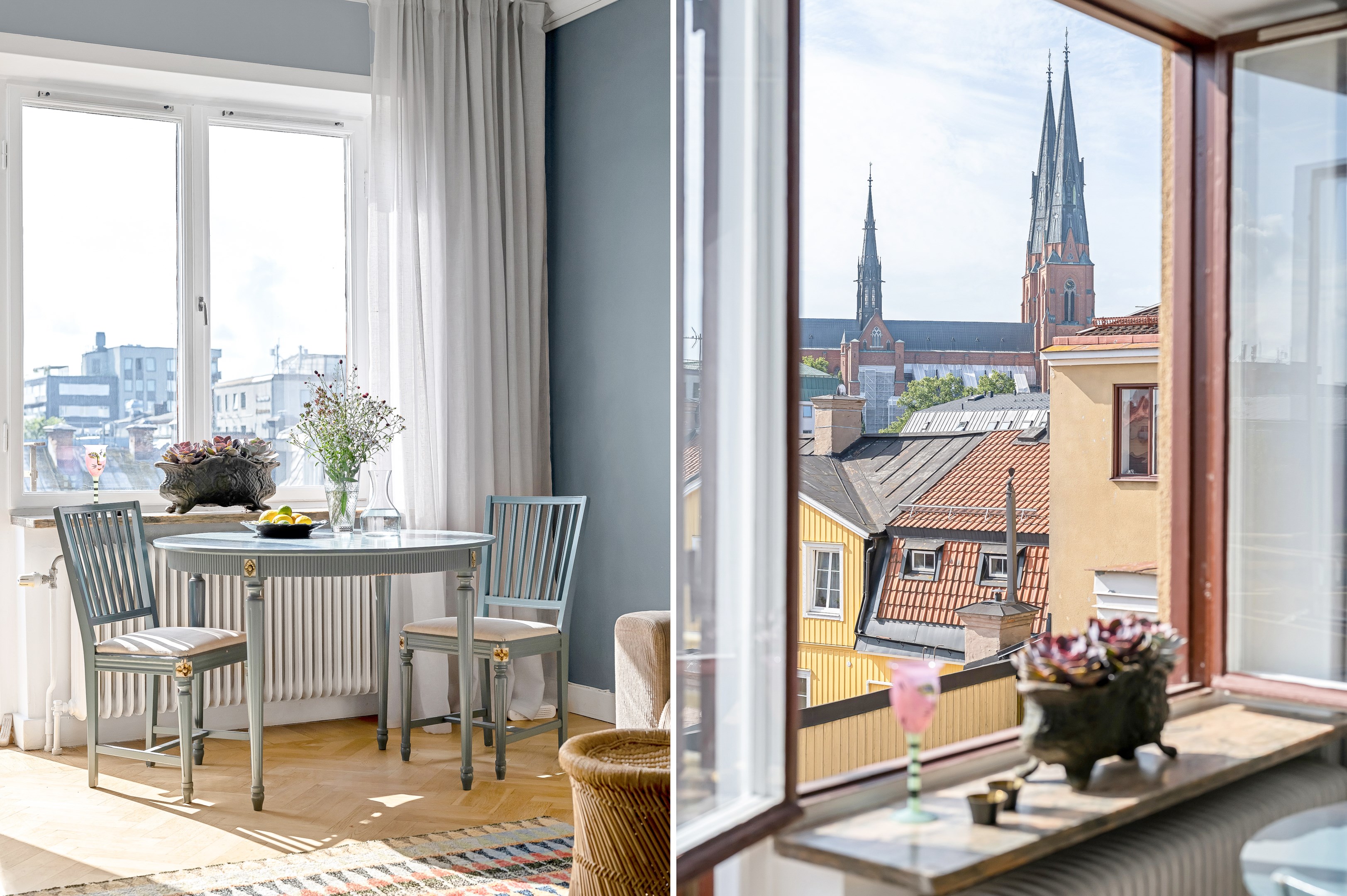 Bostadsbild från Linnégatan 5B, Kommande i Centrum, Uppsala