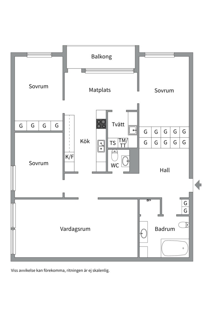 Planlösning från Vinterbrinksvägen 37, Såld i Igelbodaplatån - Saltsjöbaden, Nacka