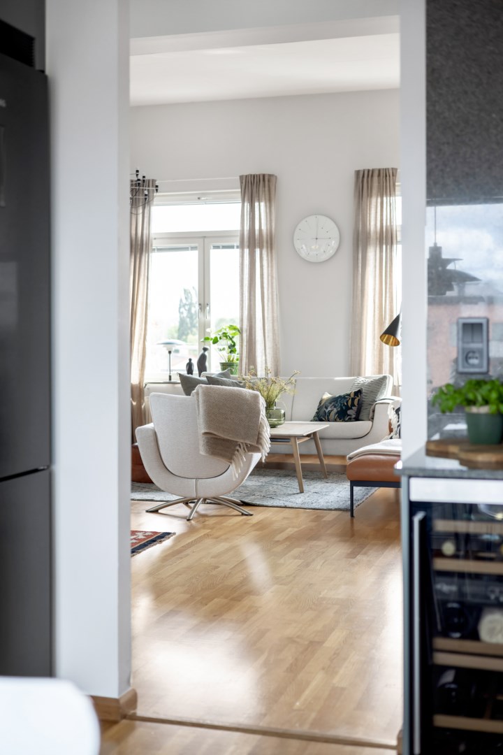 Bostadsbild från Hällbygatan 17, Såld i Luthagen, Uppsala