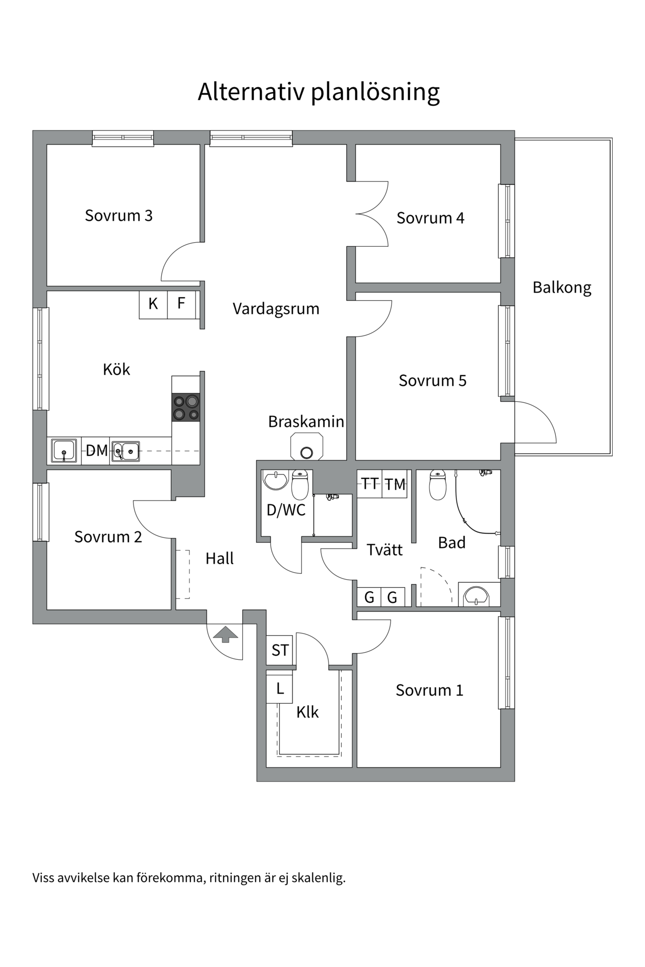 Bostadsbild från Hällbygatan 17, Såld i Luthagen, Uppsala