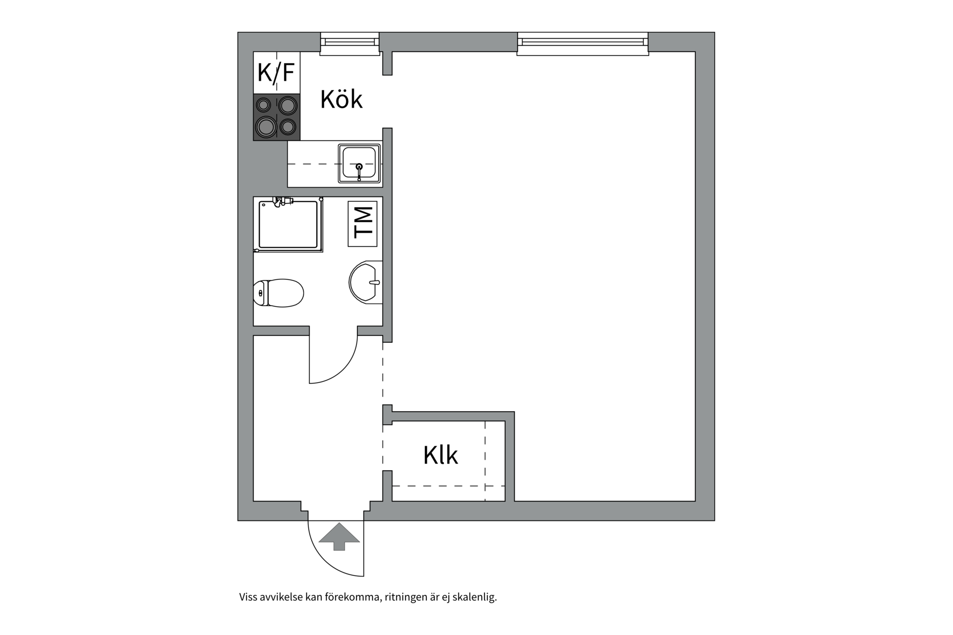 Bostadsbild från Kastanjegatan 5, Kommande i Salabacke, Uppsala