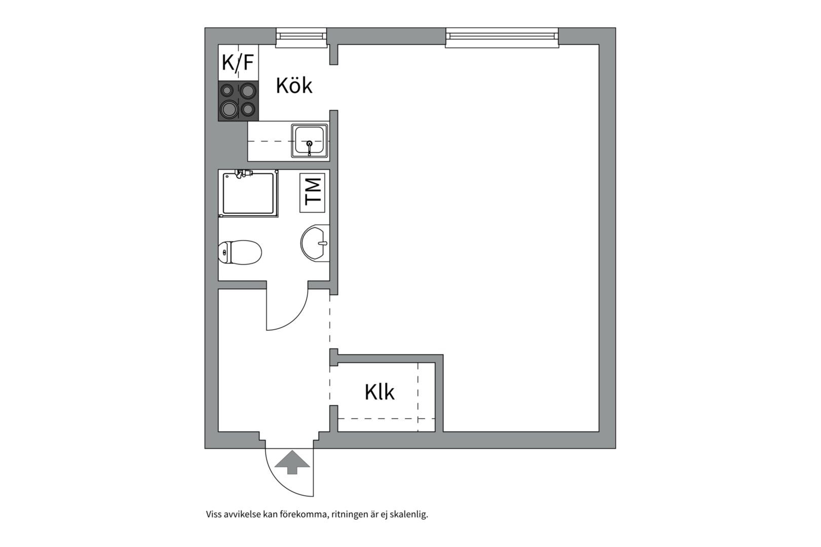 Bostadsbild från Kastanjegatan 5, Kommande i Salabacke, Uppsala
