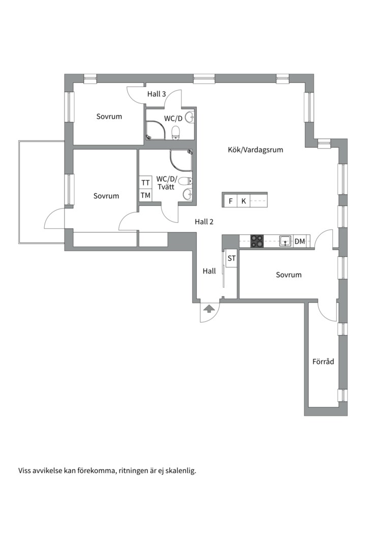 Bostadsbild från Kungsgatan 93B, Snart till salu i Kungsängen, Uppsala