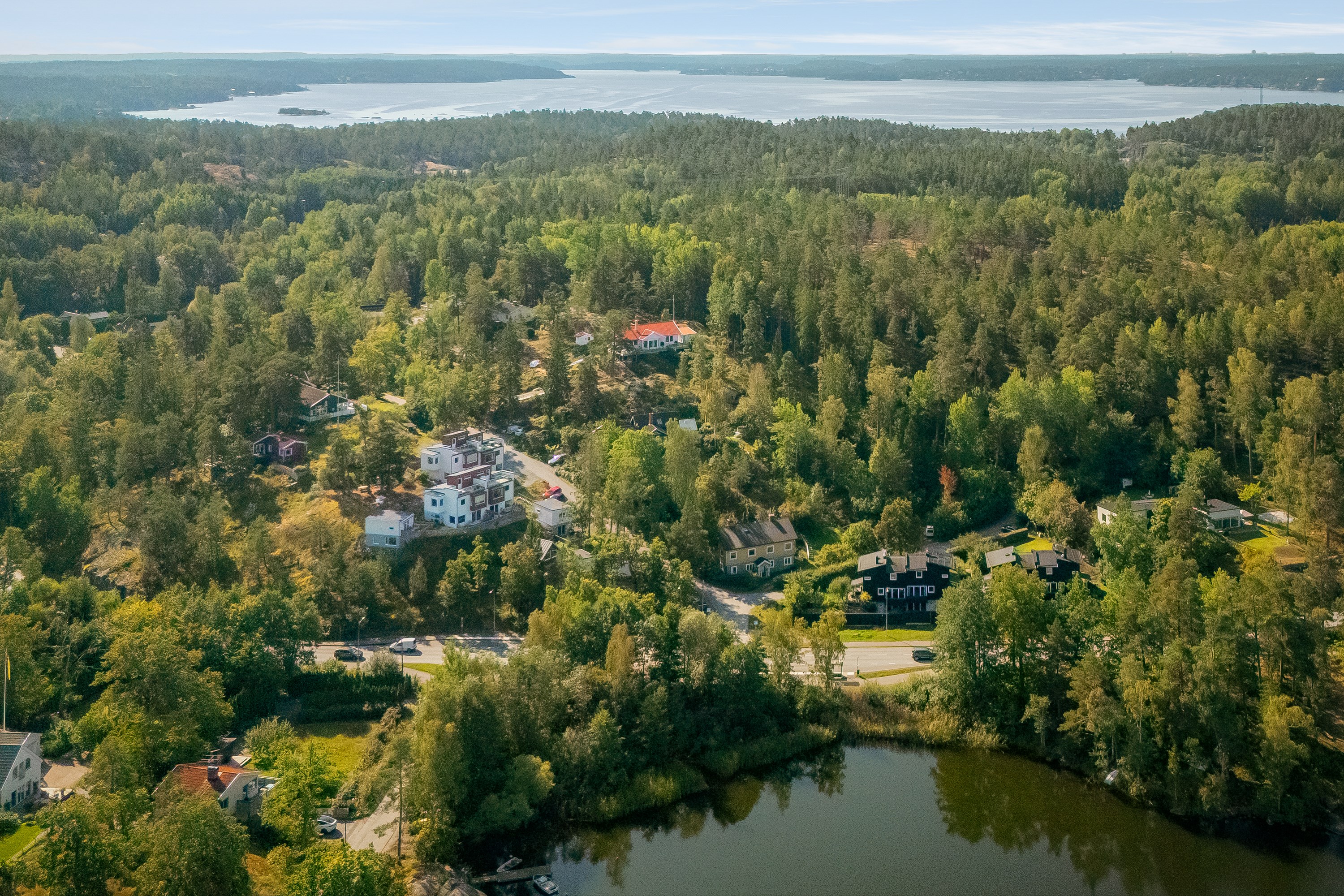 Bostadsbild från Månbacken 1E, Kommande i Insjön, Nacka