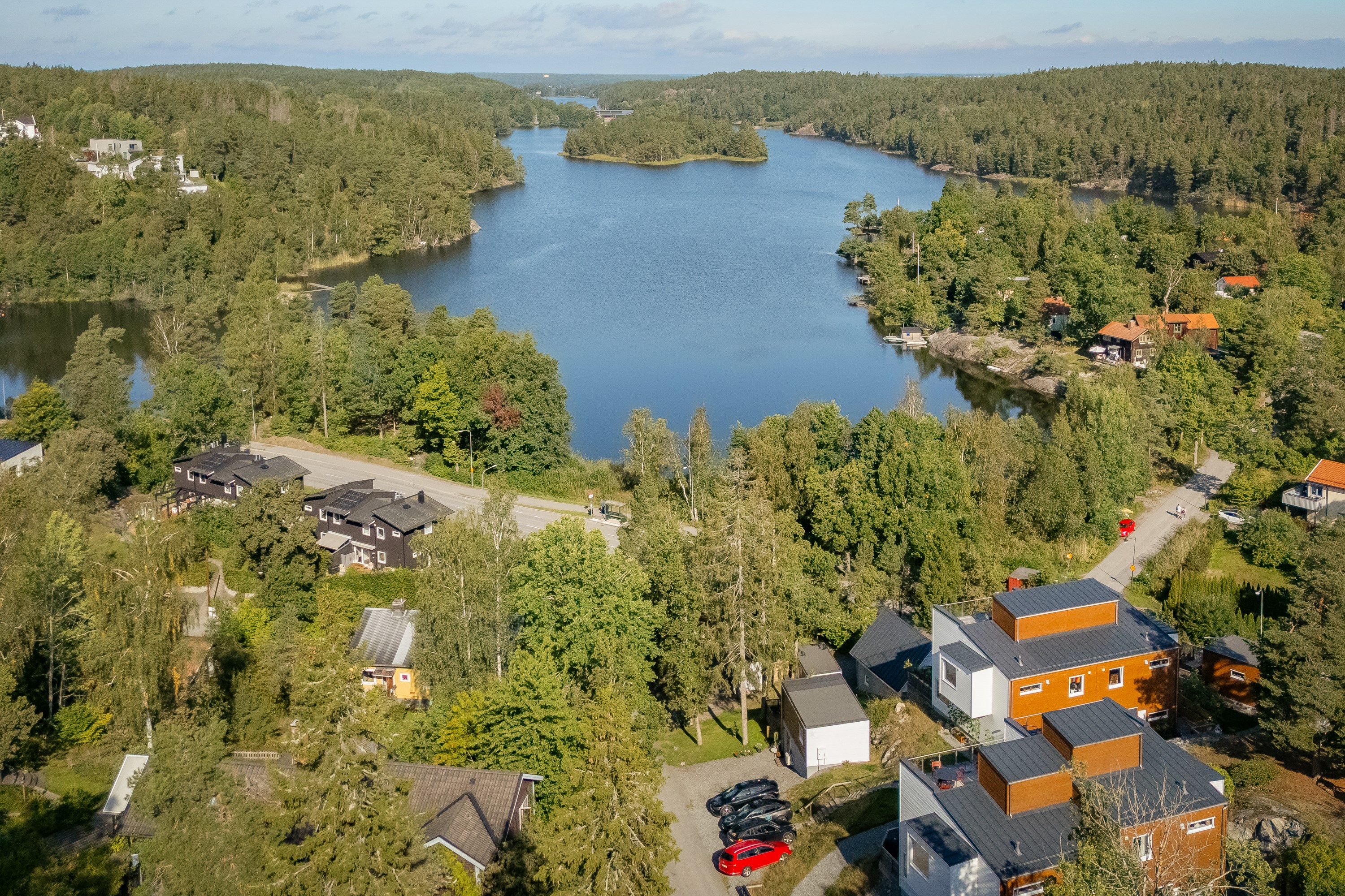 Bostadsbild från Månbacken 1E, Kommande i Insjön, Nacka